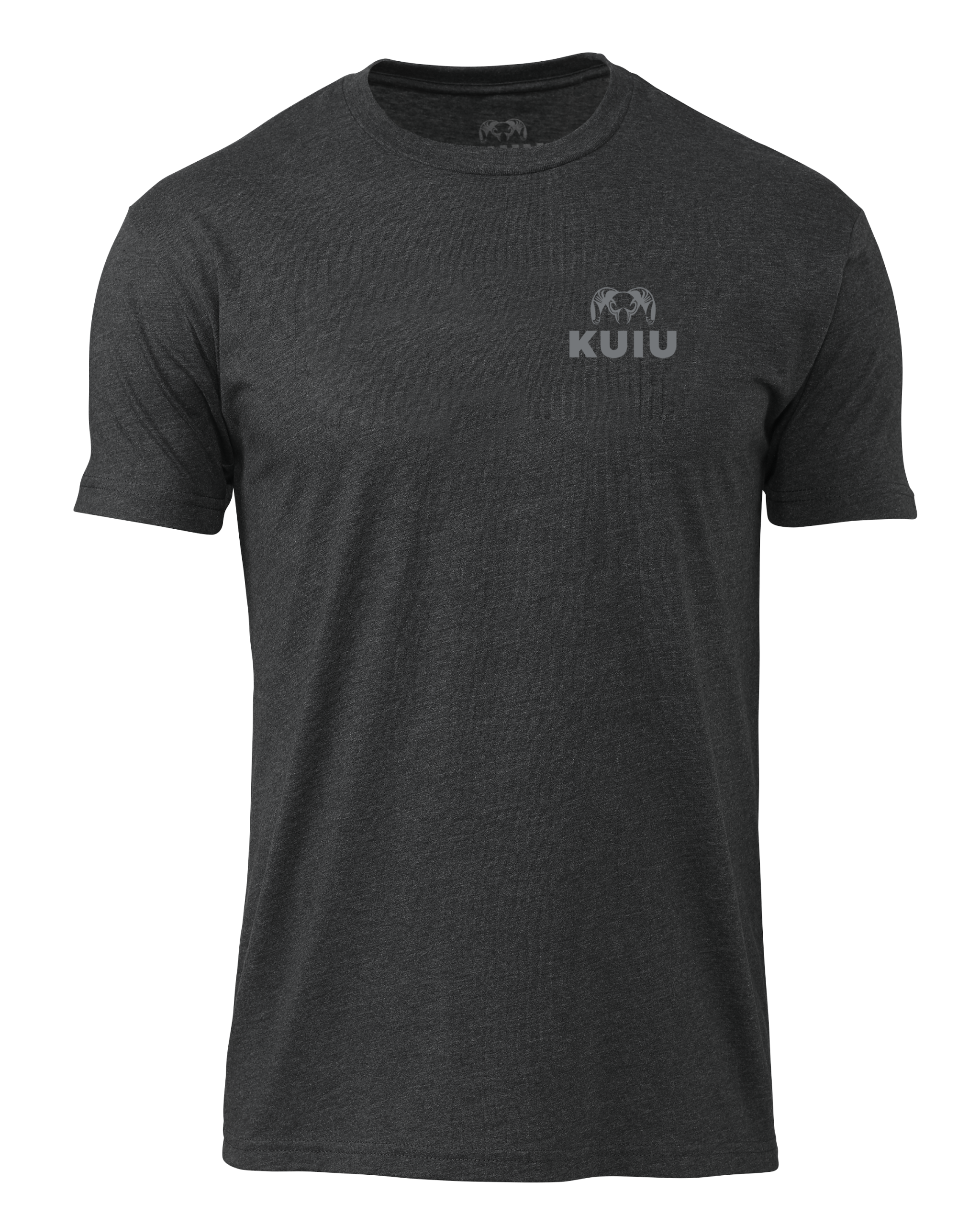 KUIU Ram Chest Logo T-Shirt | Charcoal