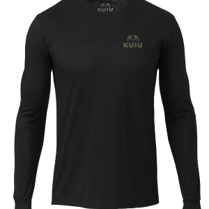 KUIU Logo Long Sleeve T-Shirt | Black