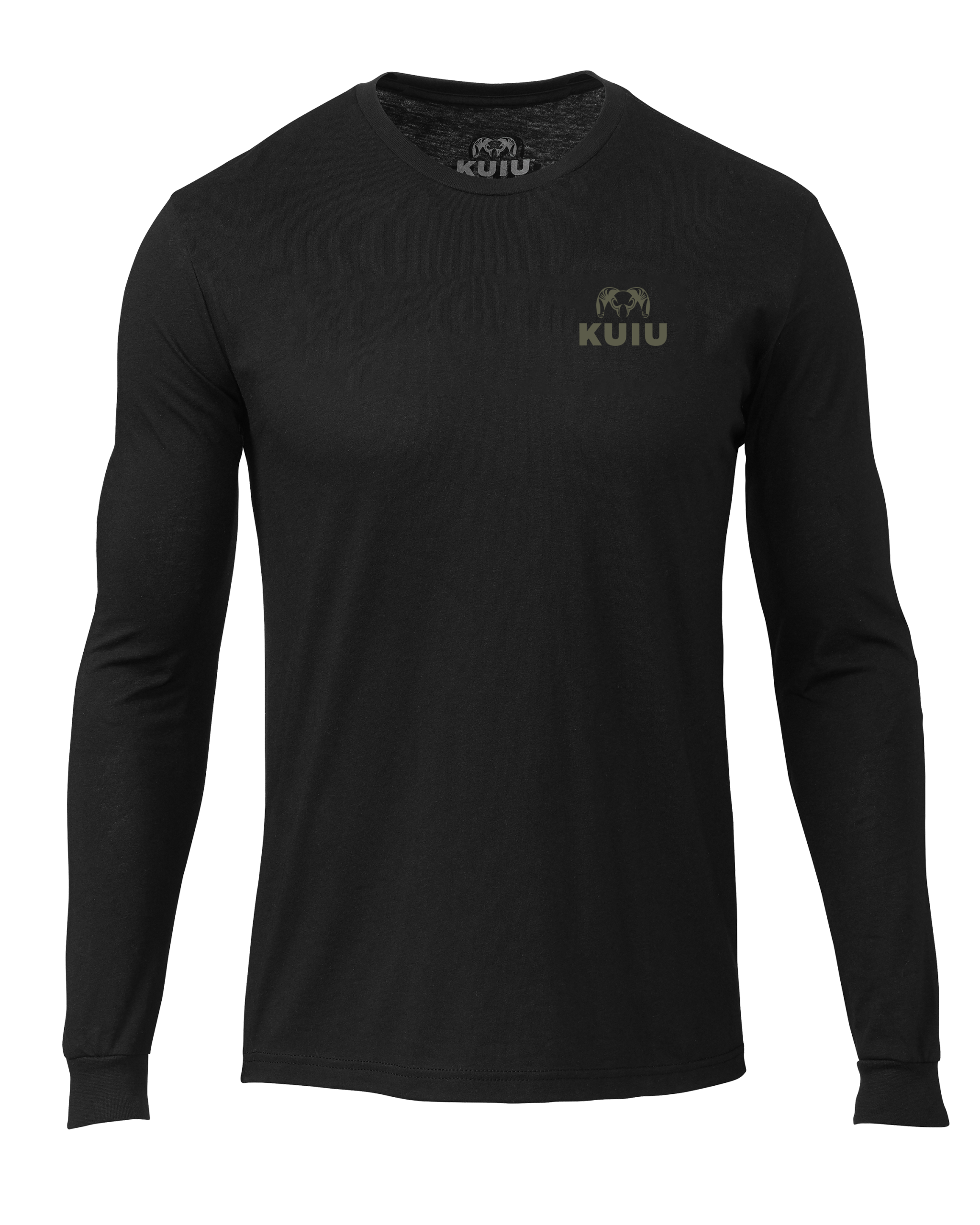 KUIU Logo Long Sleeve T-Shirt | Black