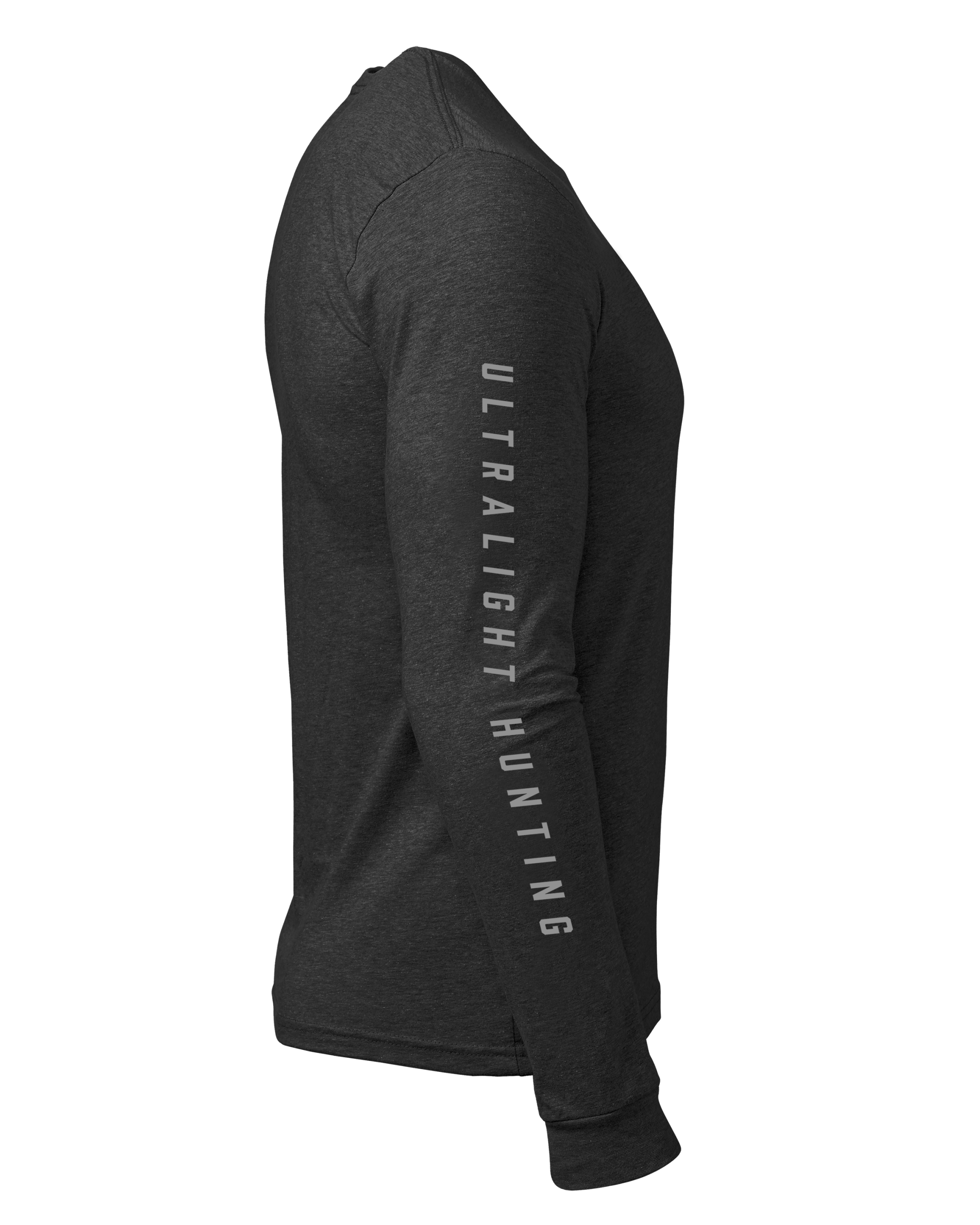KUIU Logo Long Sleeve T-Shirt | Charcoal - Image 2