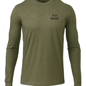 KUIU Logo Long Sleeve T-Shirt | Military Green