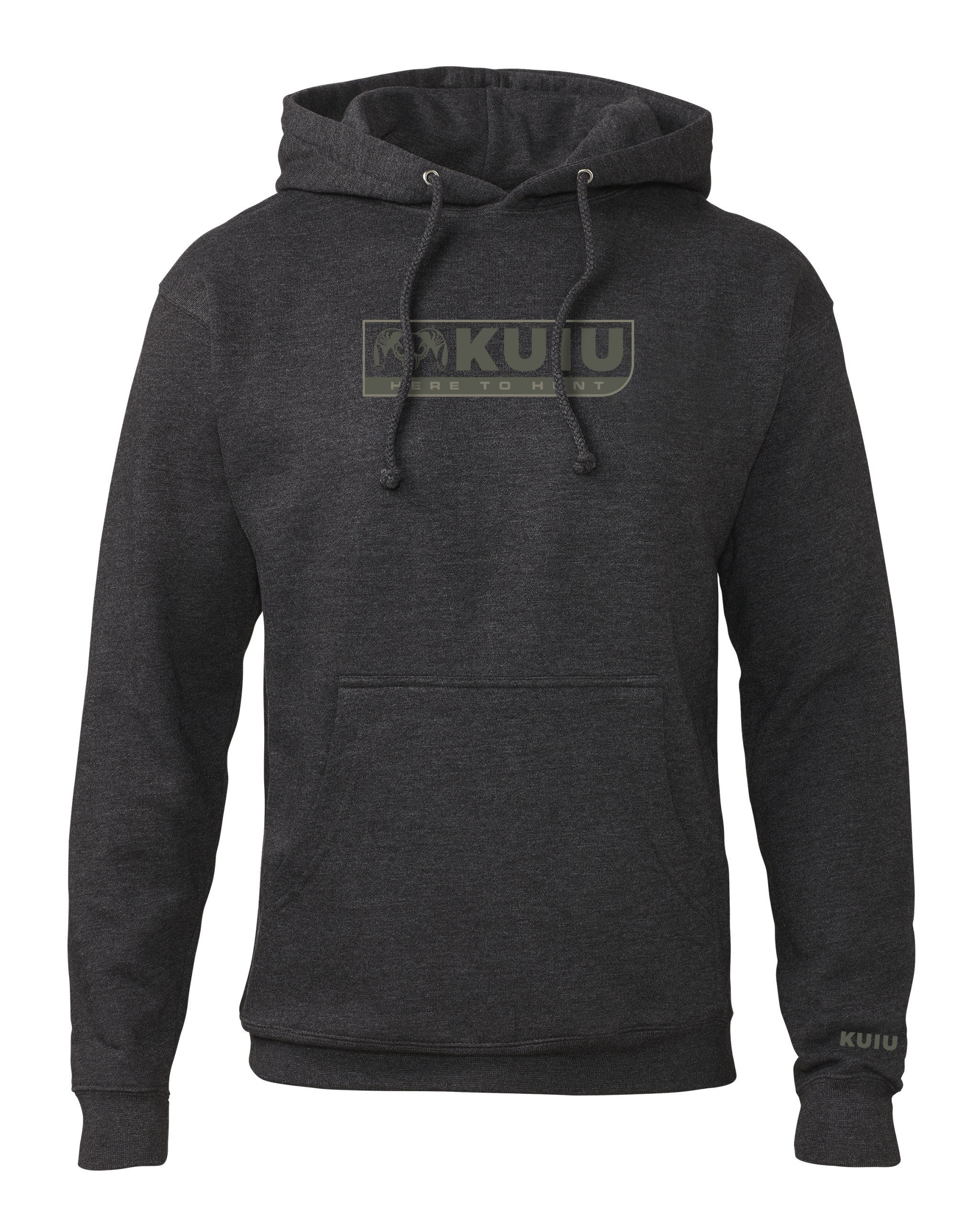 Outlet KUIU Here to Hunt Hoodie | Charcoal