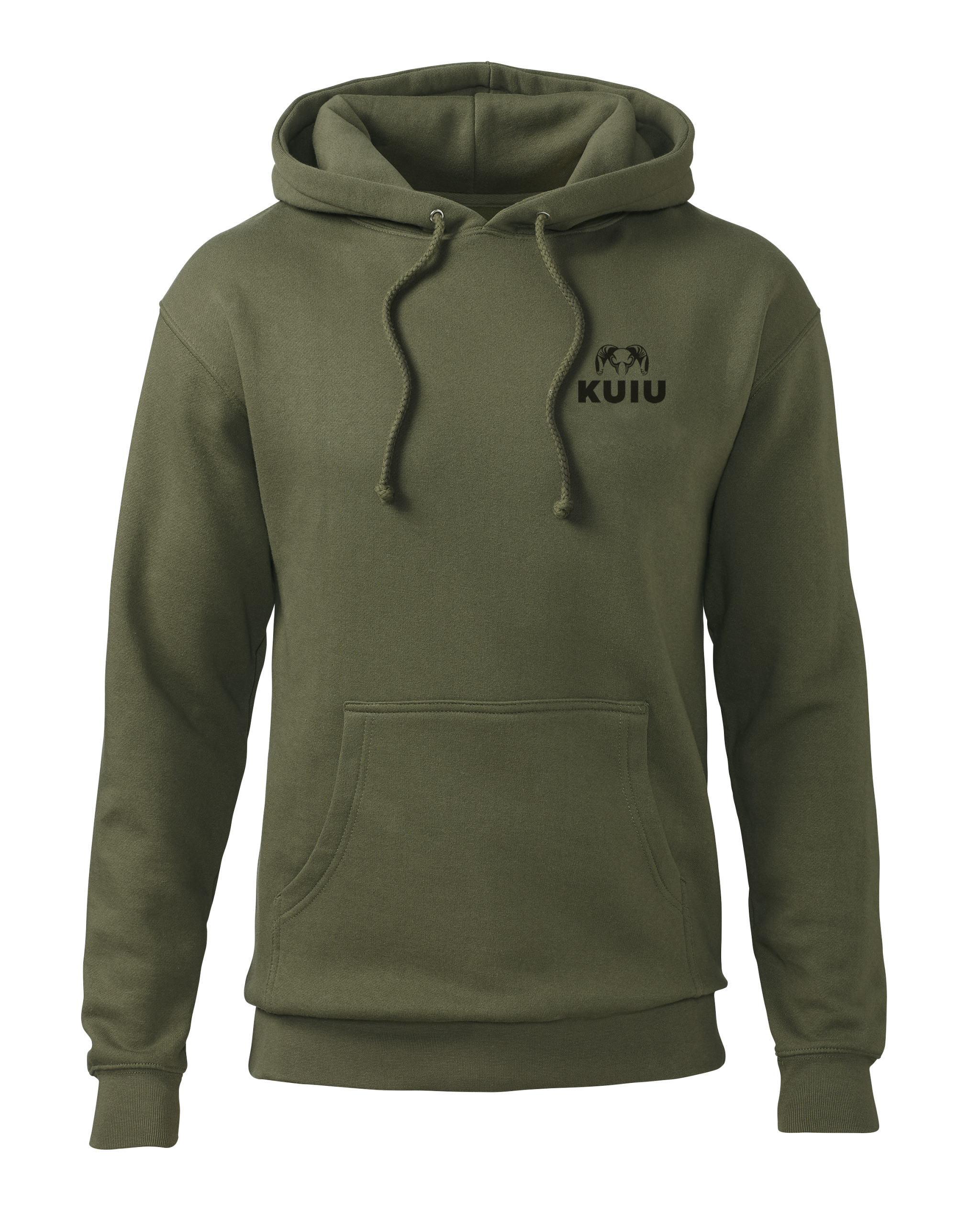 KUIU Topo Back Logo Hoodie | Army - Image 2