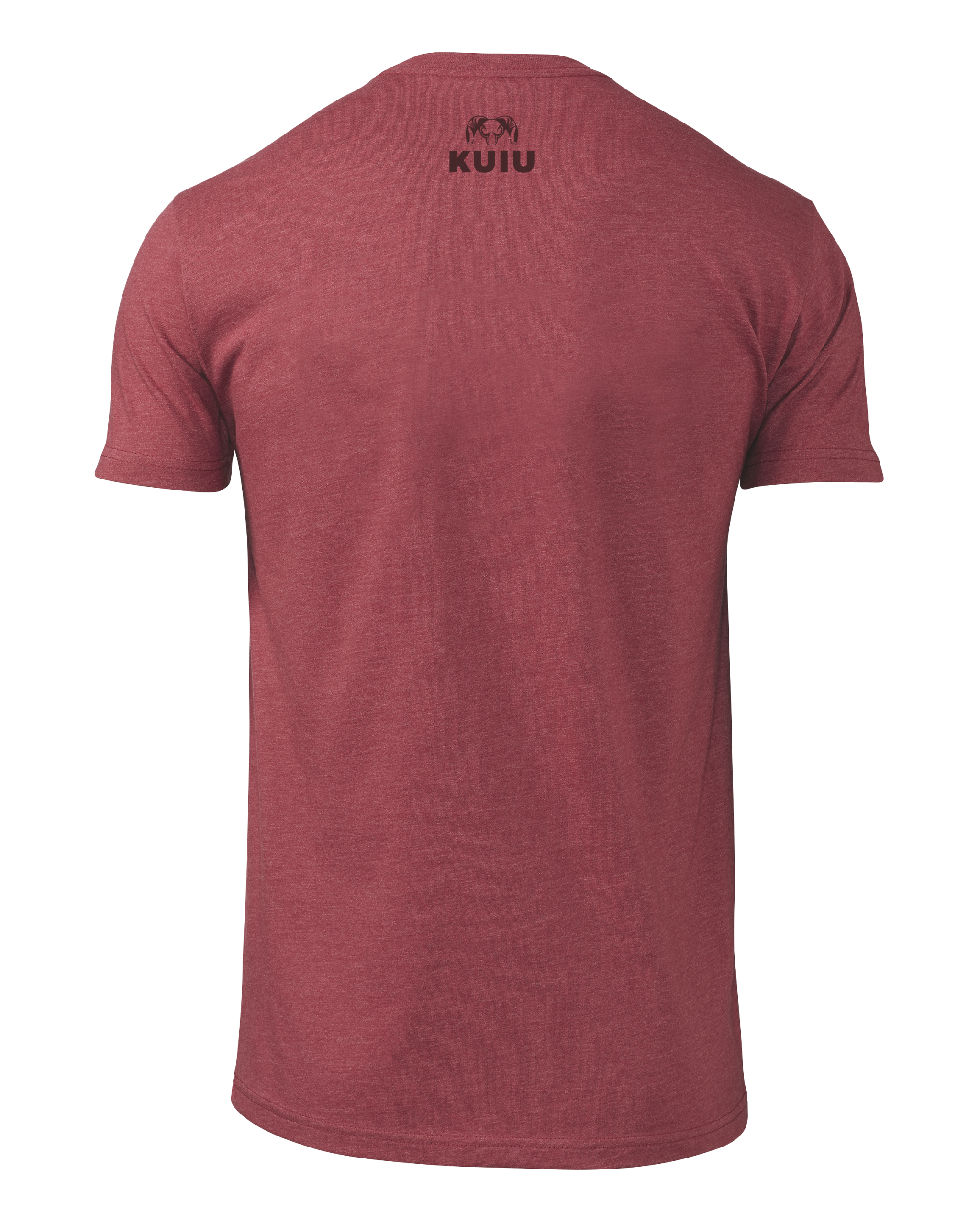 KUIU Here to Hunt Logo T-Shirt | Cardinal - Image 2