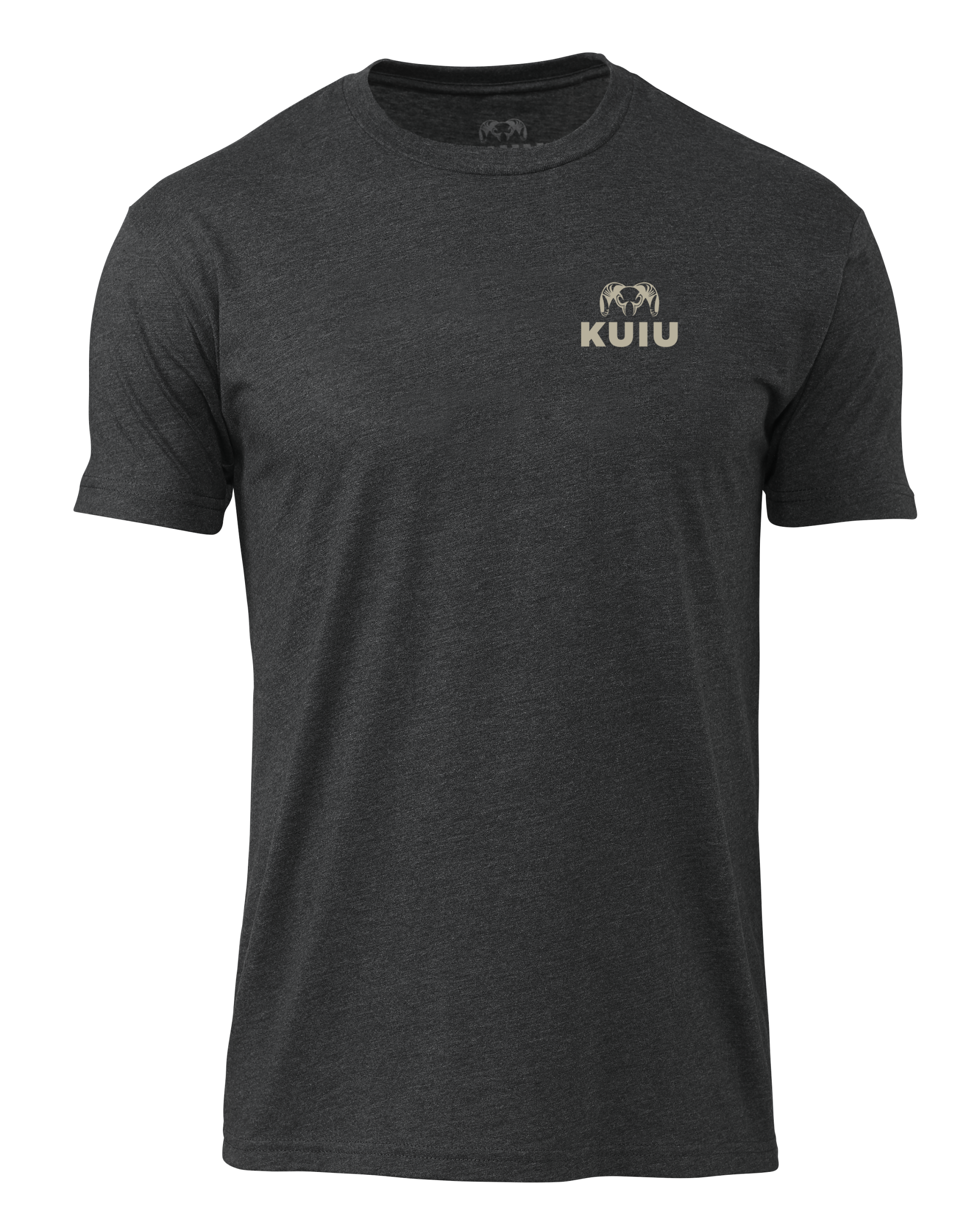 KUIU Retro Flag Fade T-Shirt | Charcoal - Image 2