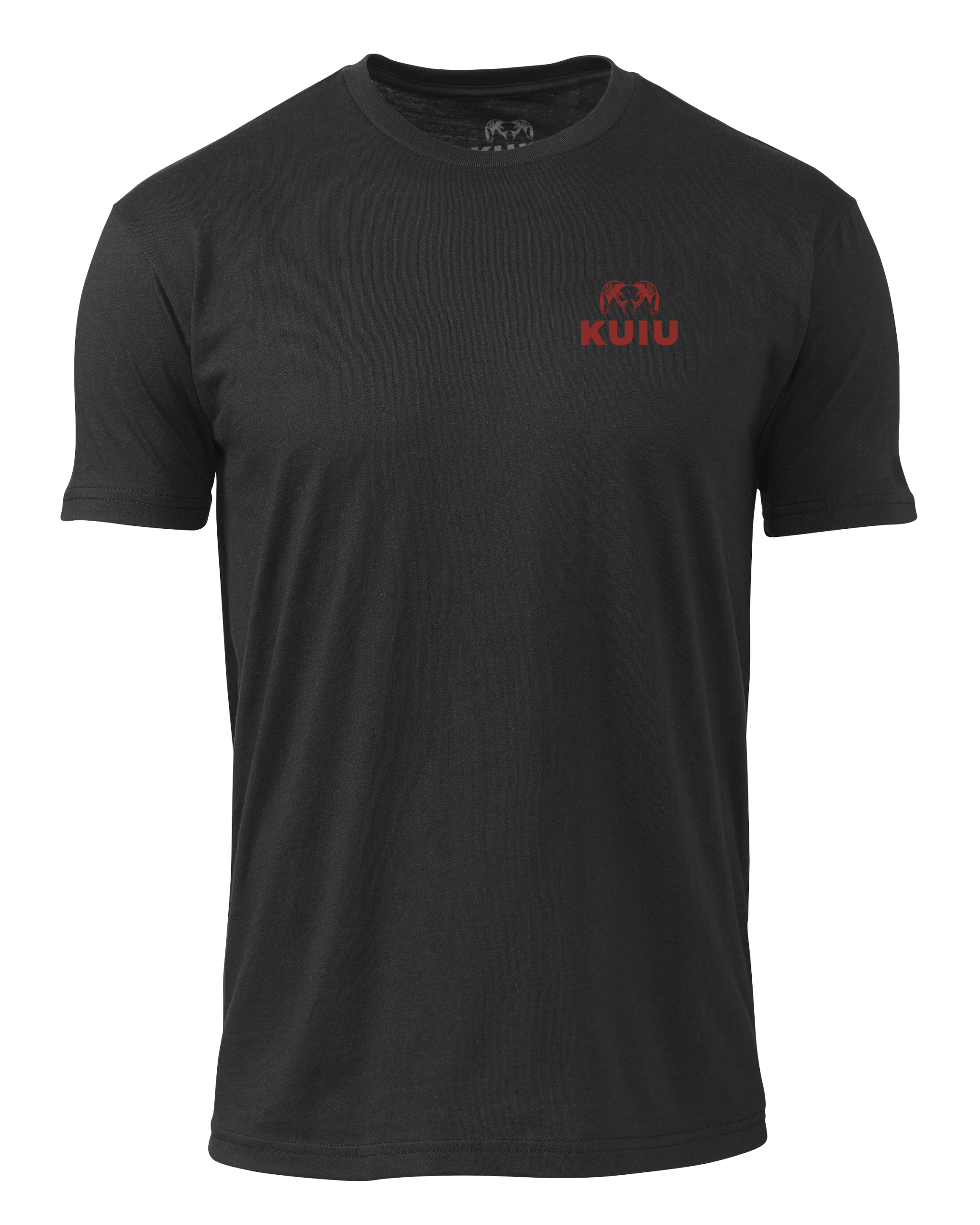 KUIU Retro Flag Fade T-Shirt | Black - Image 2