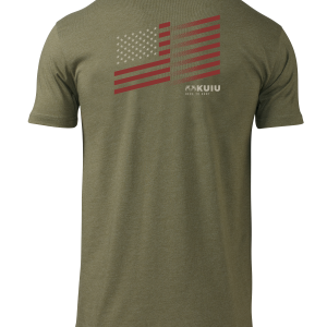 KUIU Retro Flag Fade T-Shirt | Military Green