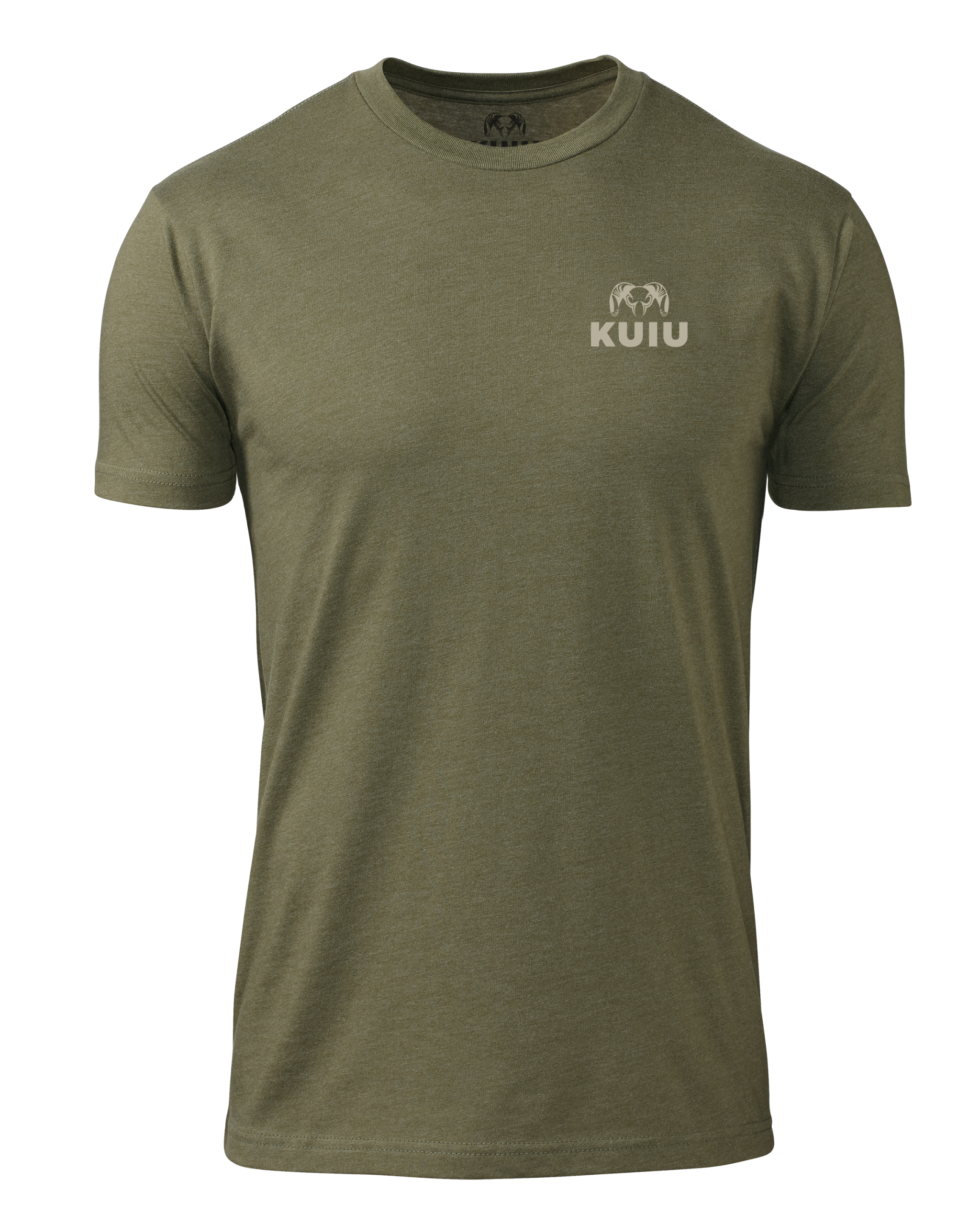 KUIU Retro Flag Fade T-Shirt | Military Green - Image 2