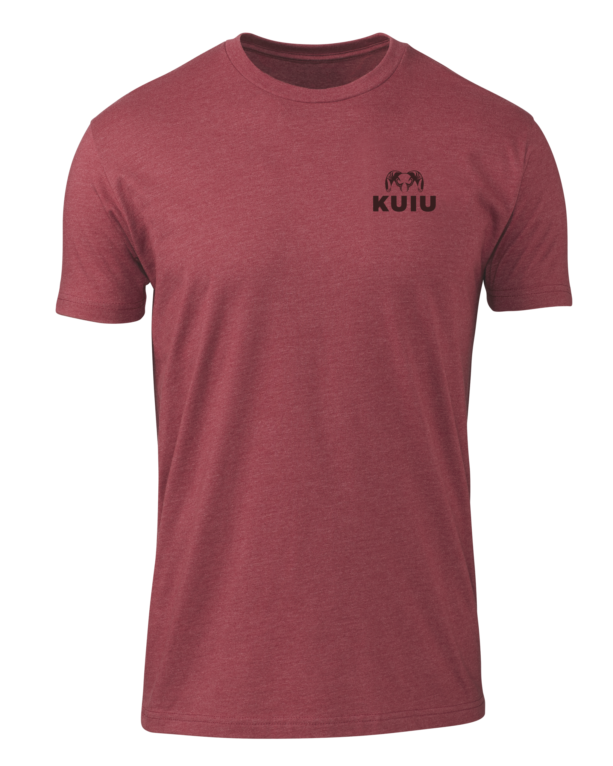 KUIU Solid Flag Fade T-Shirt | Cardinal - Image 2