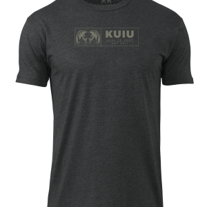 KUIU Topo Block T-Shirt | Charcoal