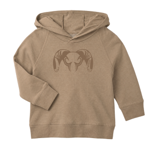 Toddler Big Ram Hoodie | Truffle
