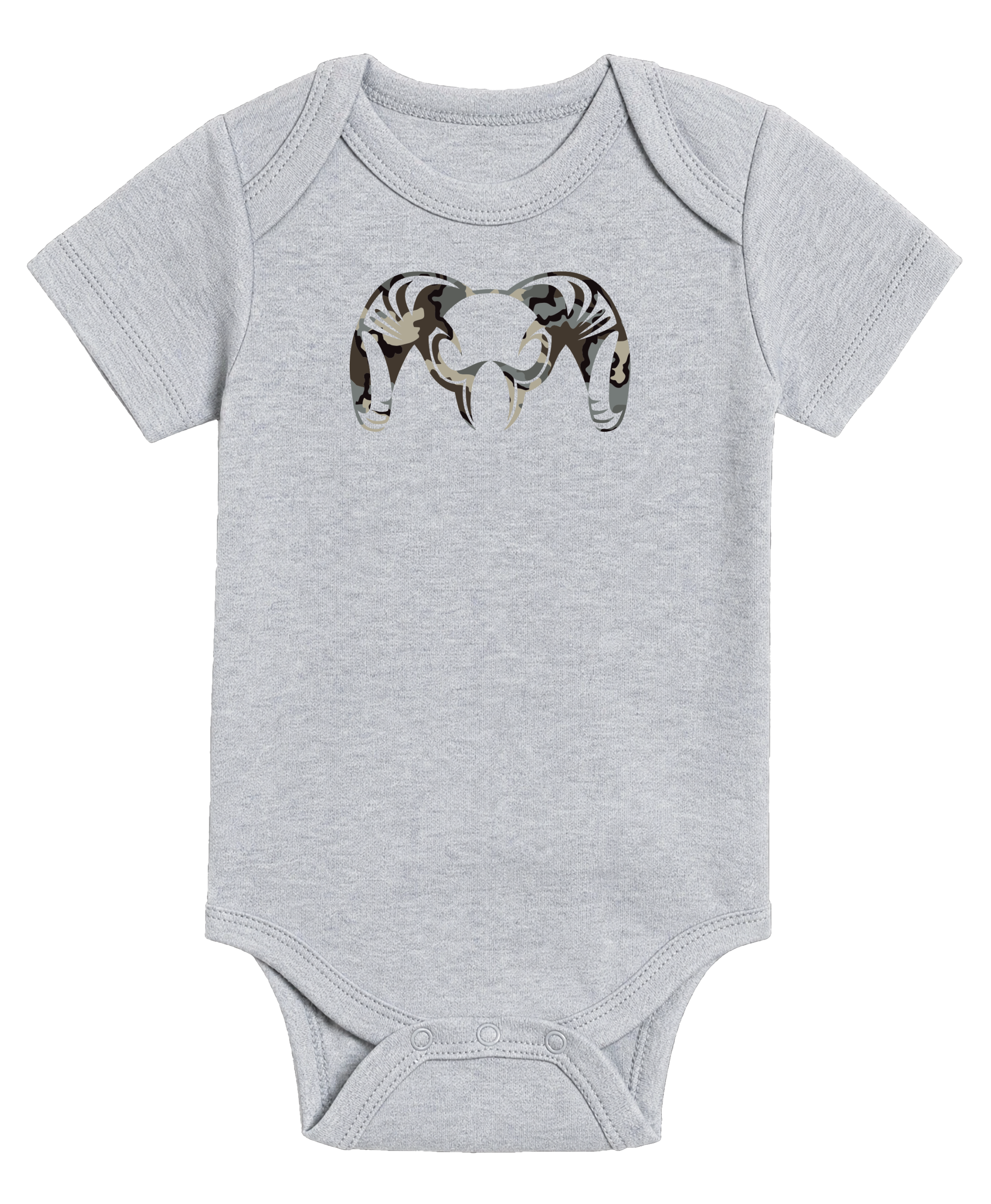 KUIU Vias Ram Baby One-Piece | Heather Grey