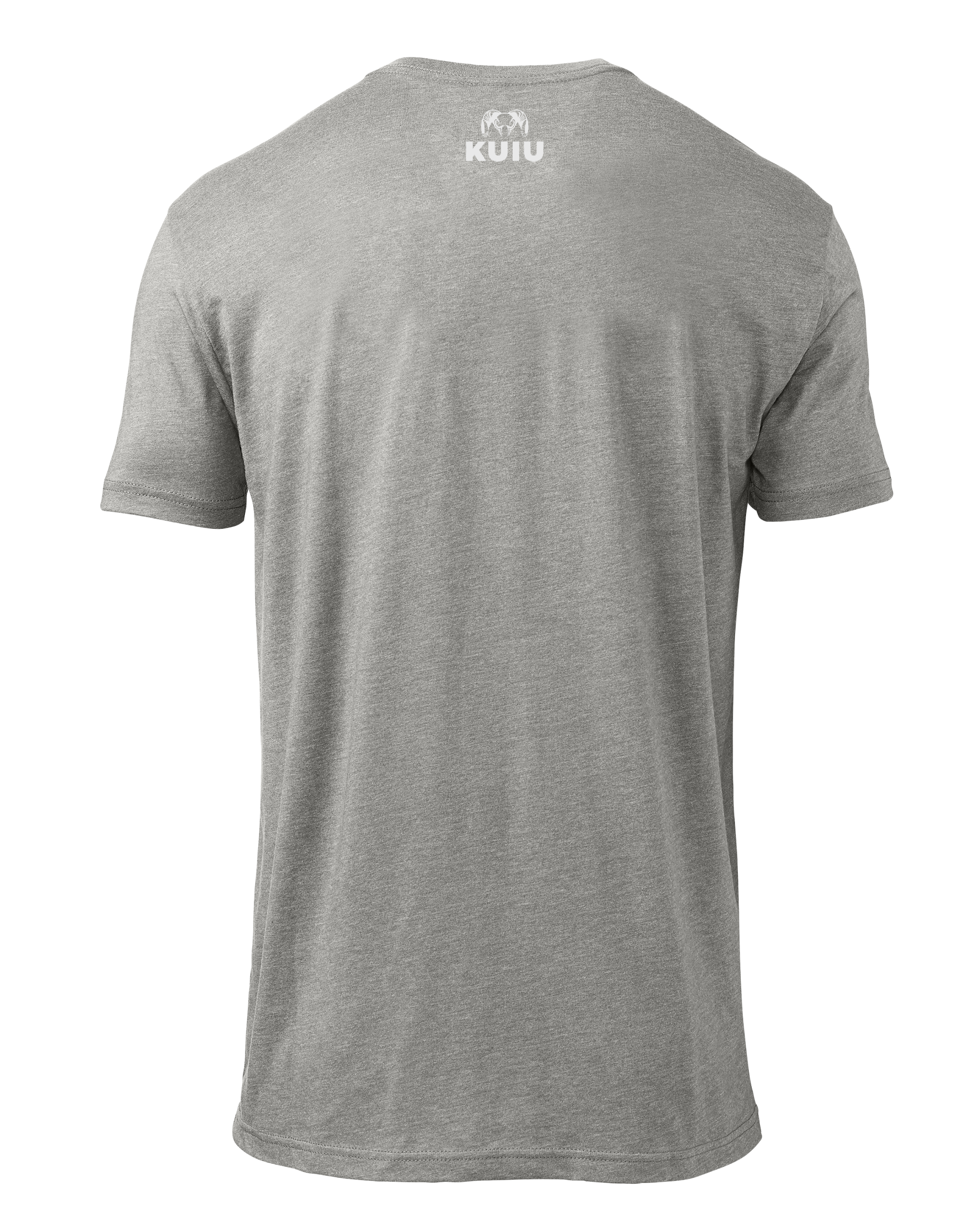 KUIU Box Logo T-Shirt | Heather Grey - Image 2