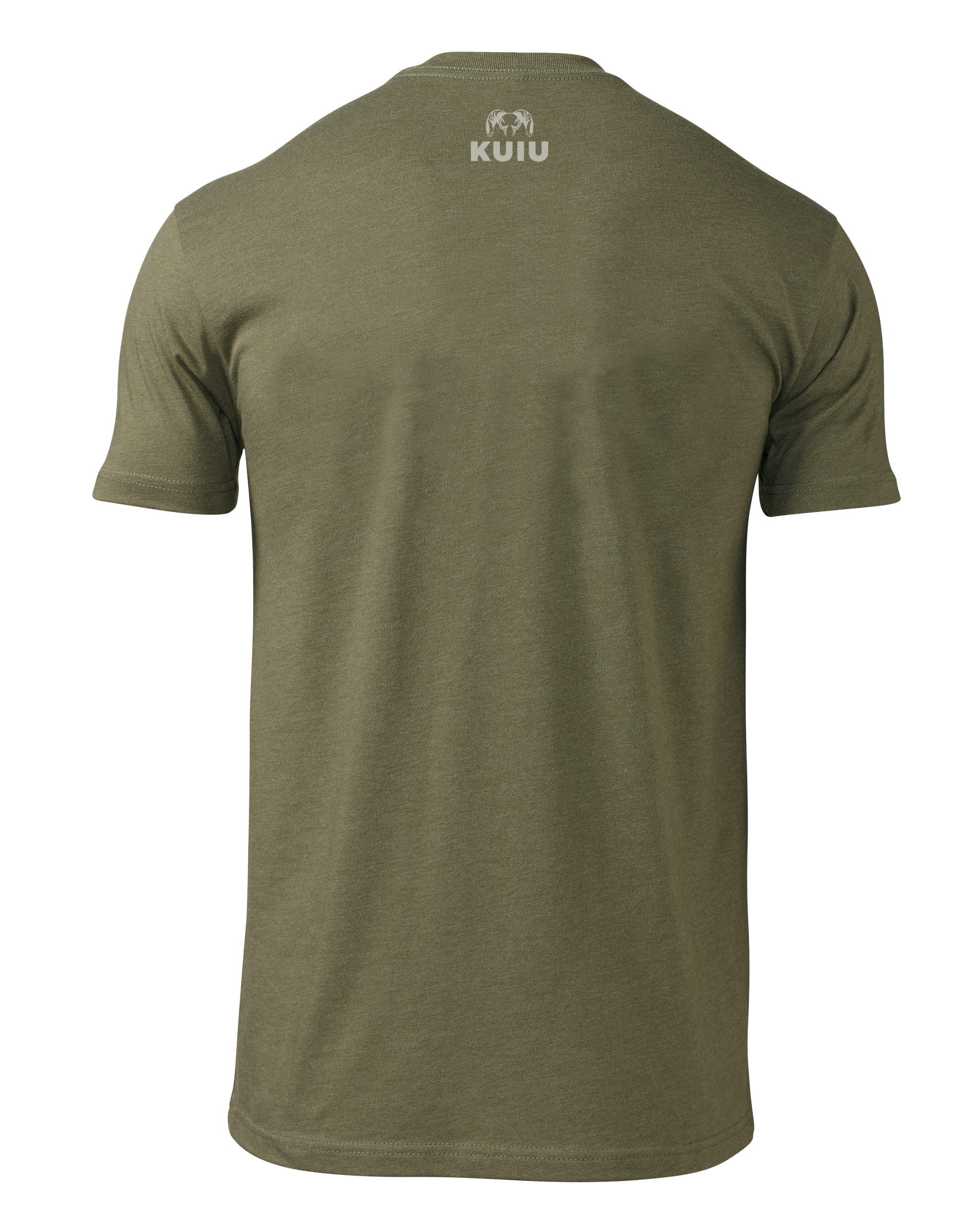 KUIU Box Logo T-Shirt | Military Green - Image 2