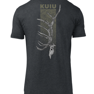 KUIU Elk Skull T-Shirt | Charcoal