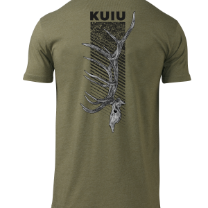 KUIU Elk Skull T-Shirt | Military Green