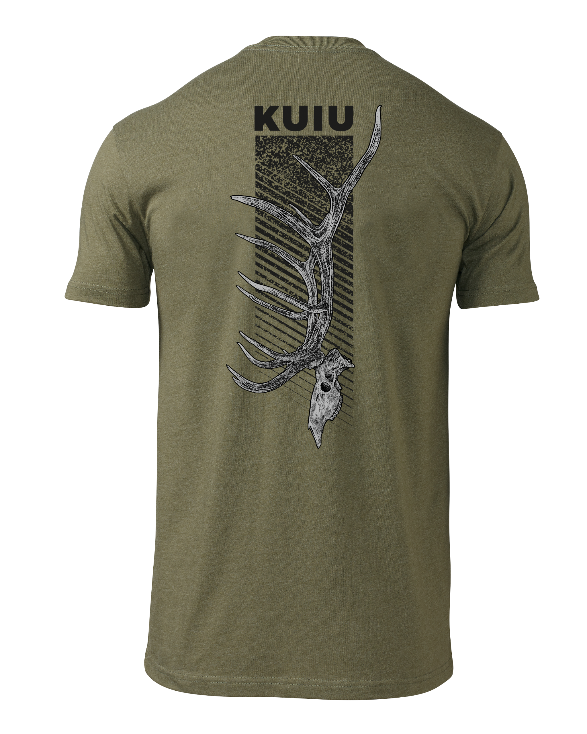 KUIU Elk Skull T-Shirt | Military Green