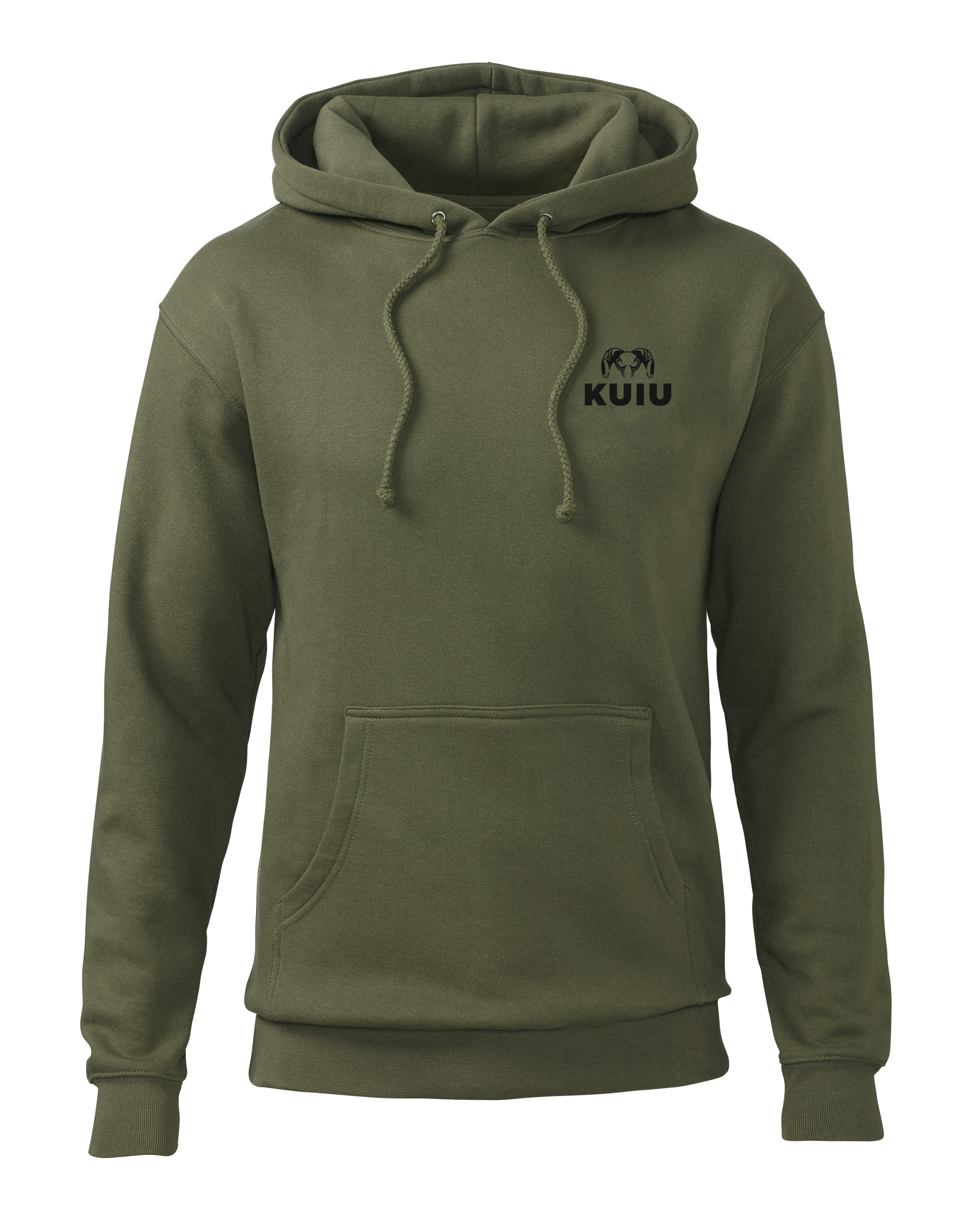 KUIU Elk Skull Hoodie | Army - Image 2