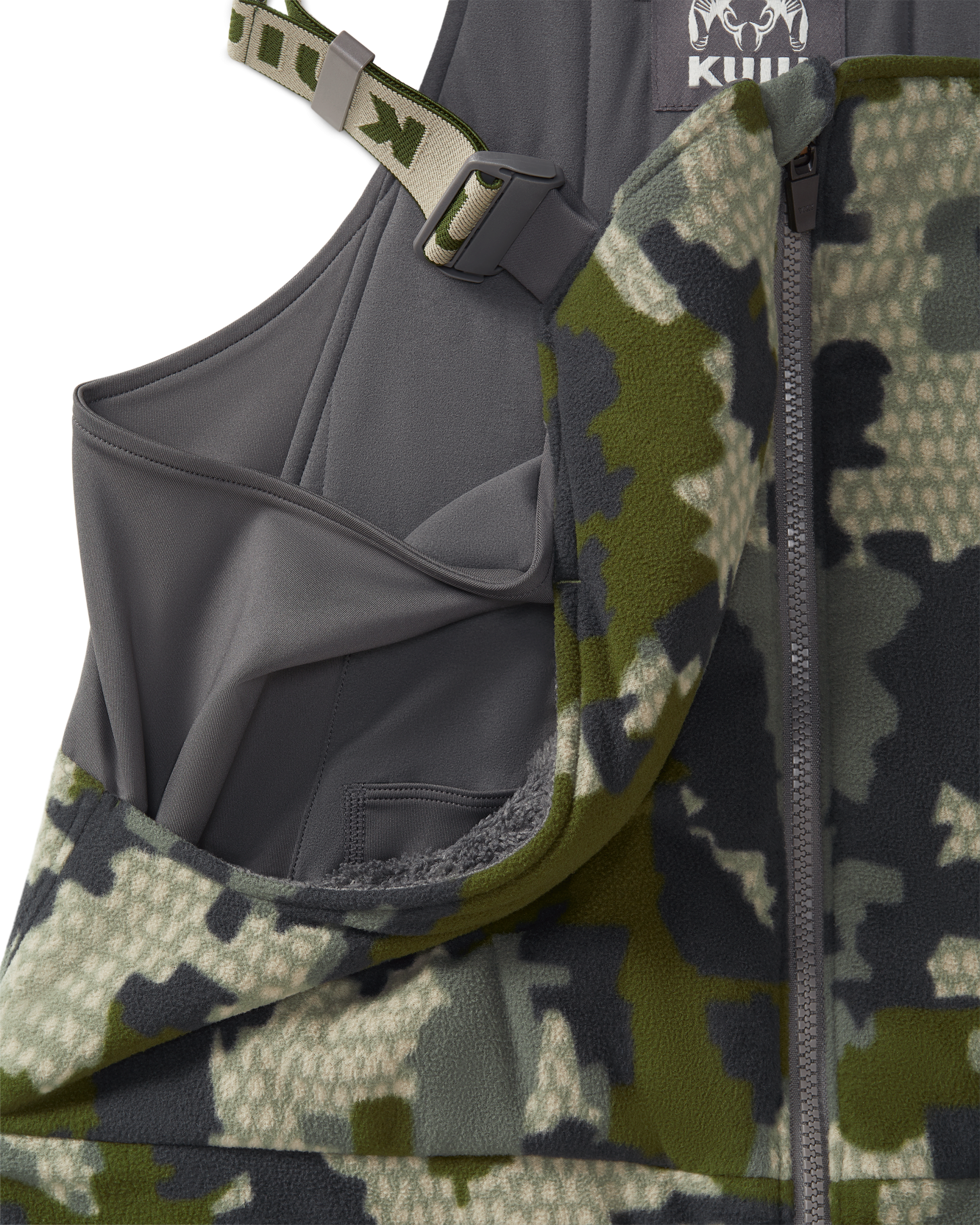 KUIU Proximity Insulated Bib | Verde - Image 3