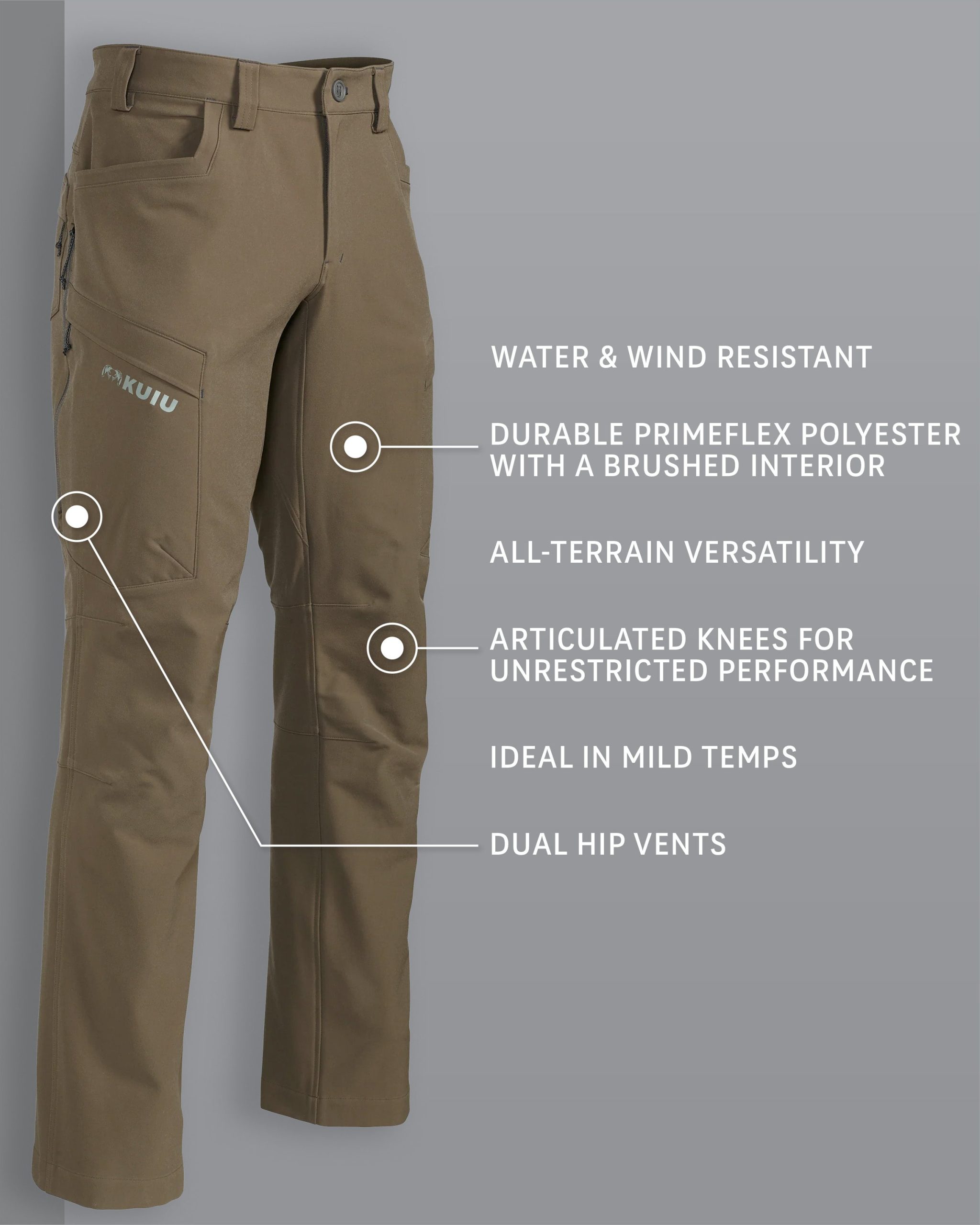 Attack Pant | Major Brown - Image 2