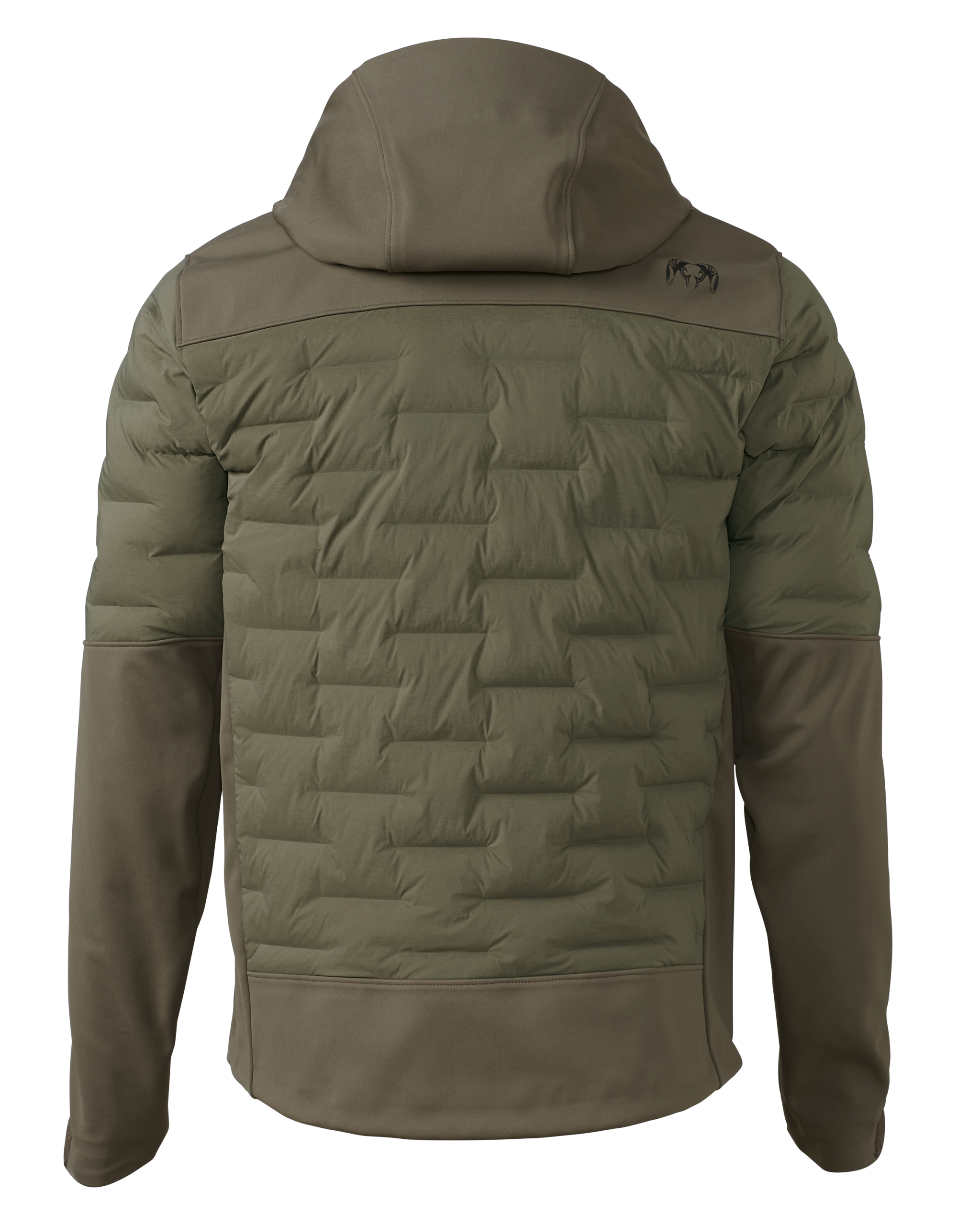 Axis Thermal Hybrid Hooded Jacket | Ash - Image 2