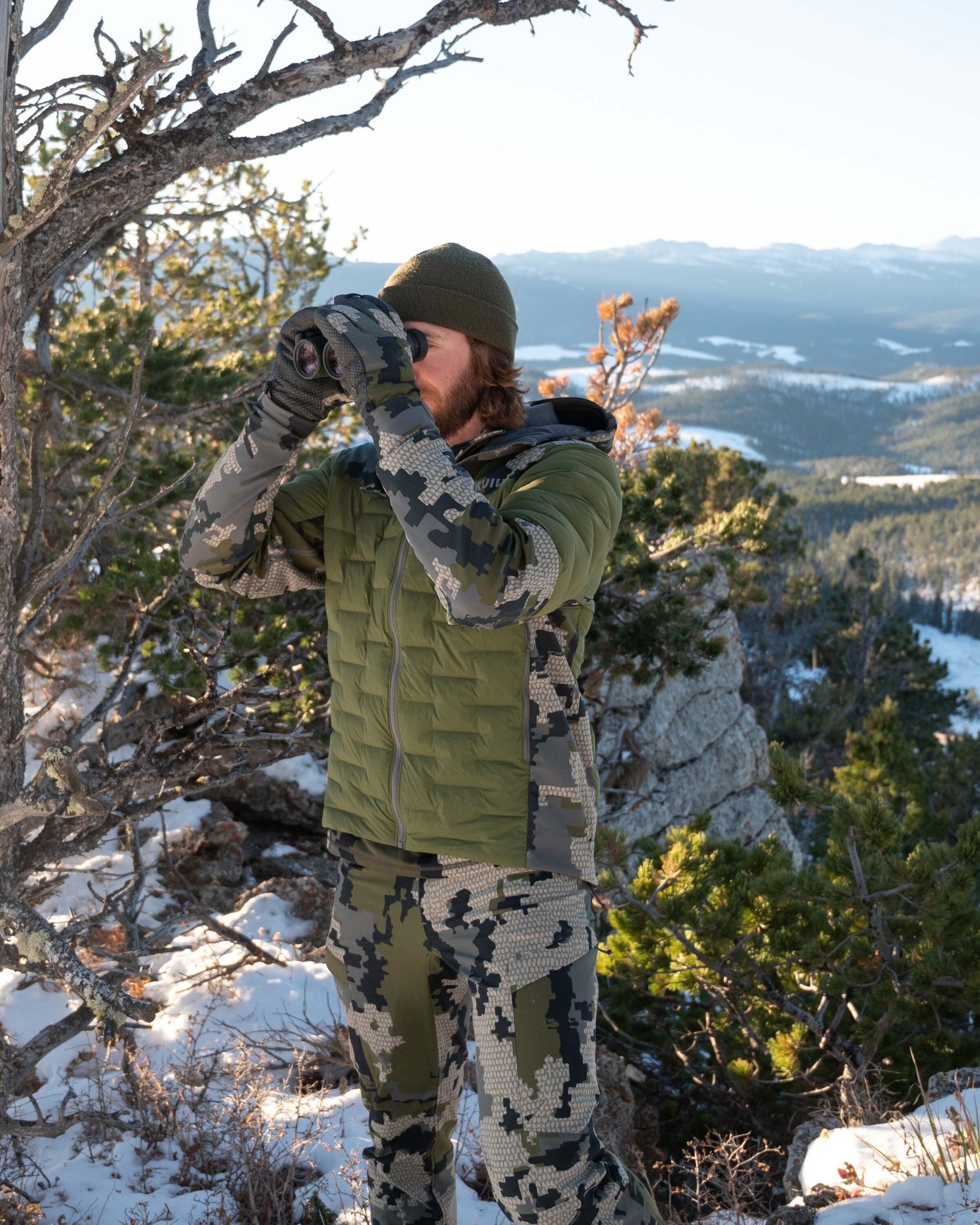 Axis Thermal Hybrid Hooded Jacket | Verde - Image 5