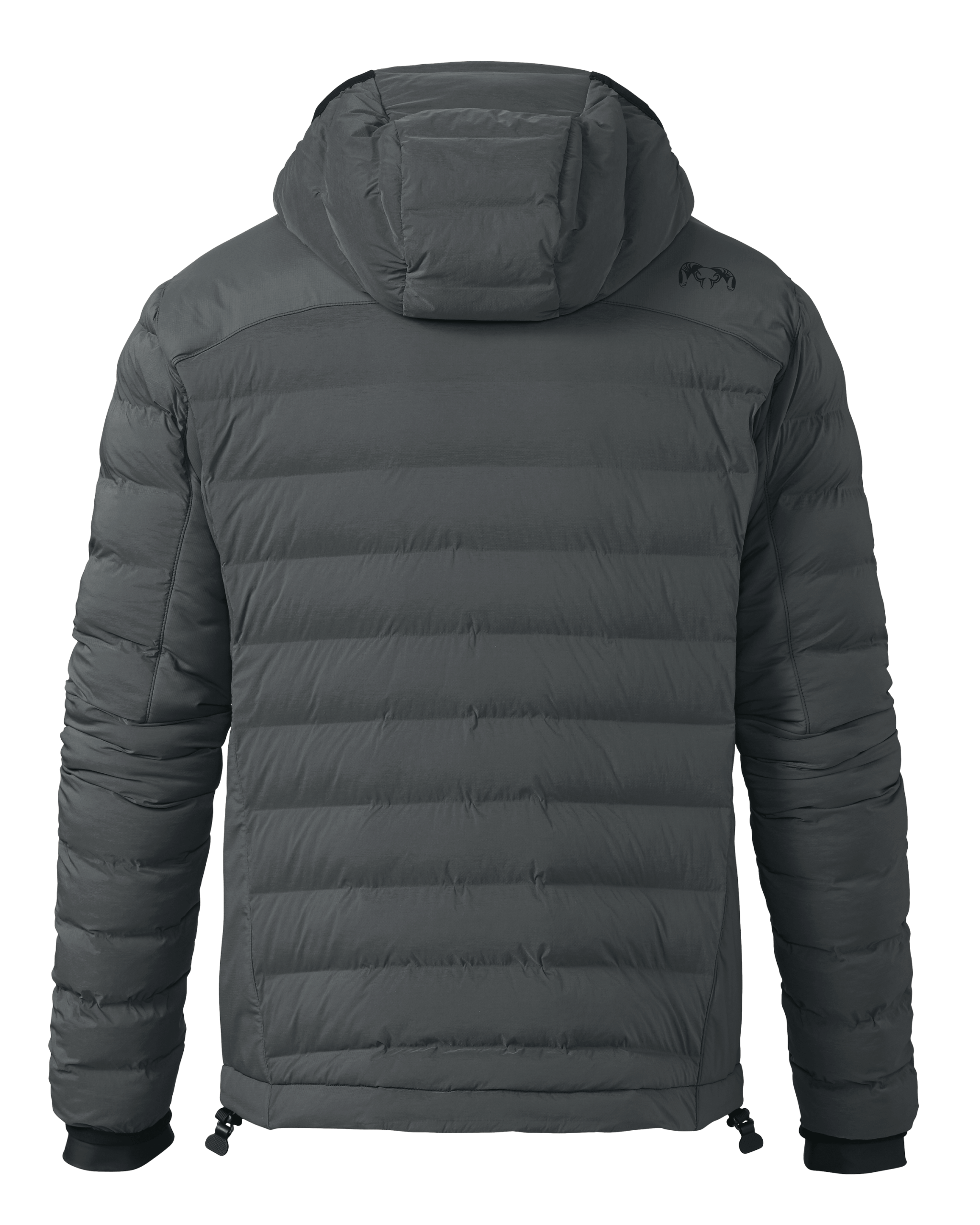 Outlet Flyway Insulated Hooded Jacket | Gunmetal - Image 2