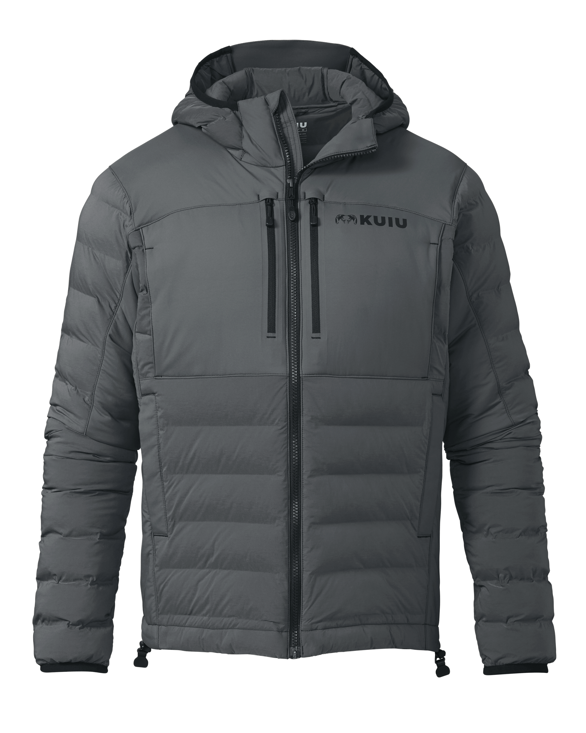 Outlet Flyway Insulated Hooded Jacket | Gunmetal