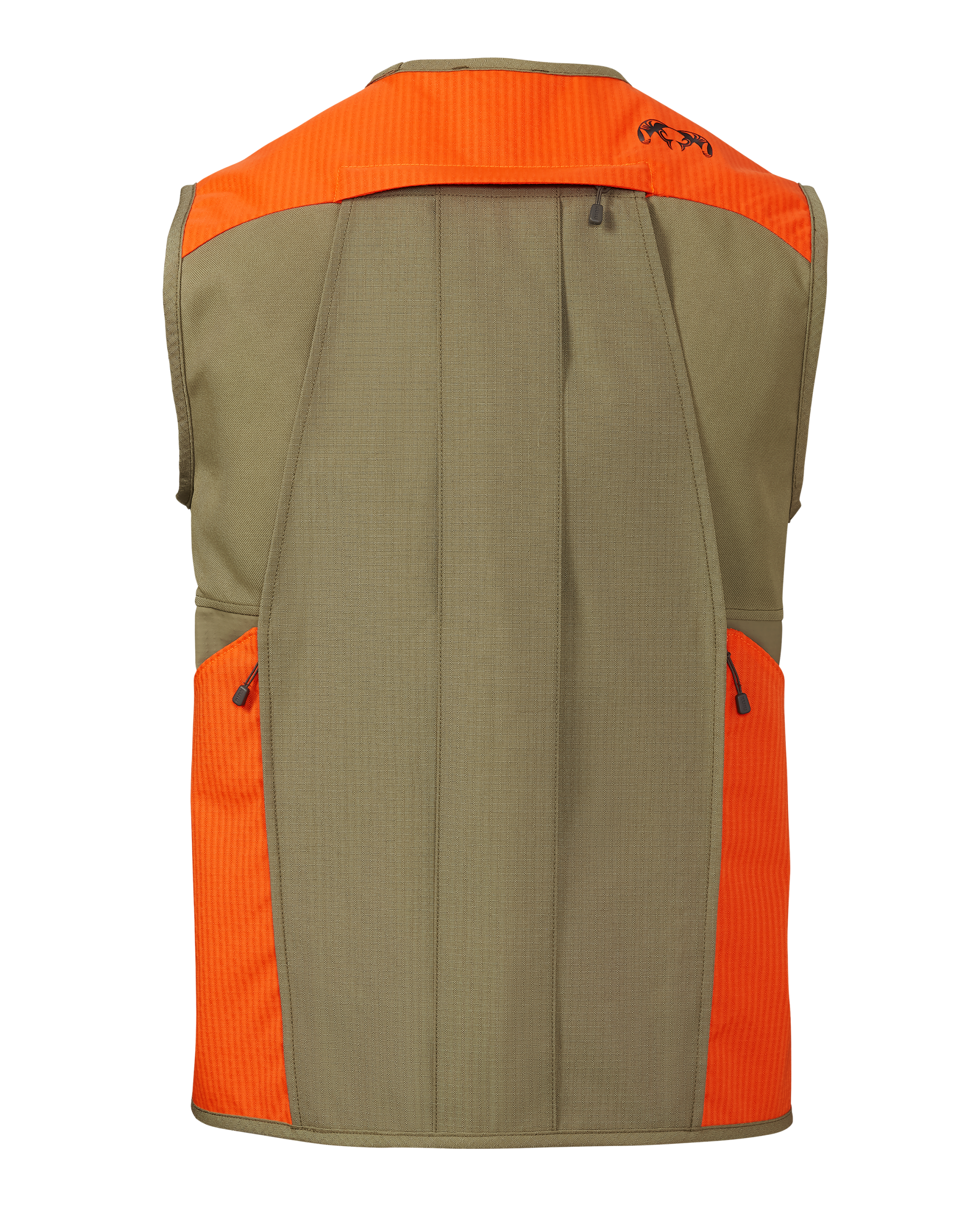Core Upland Vest | Khaki/Blaze Orange - Image 2