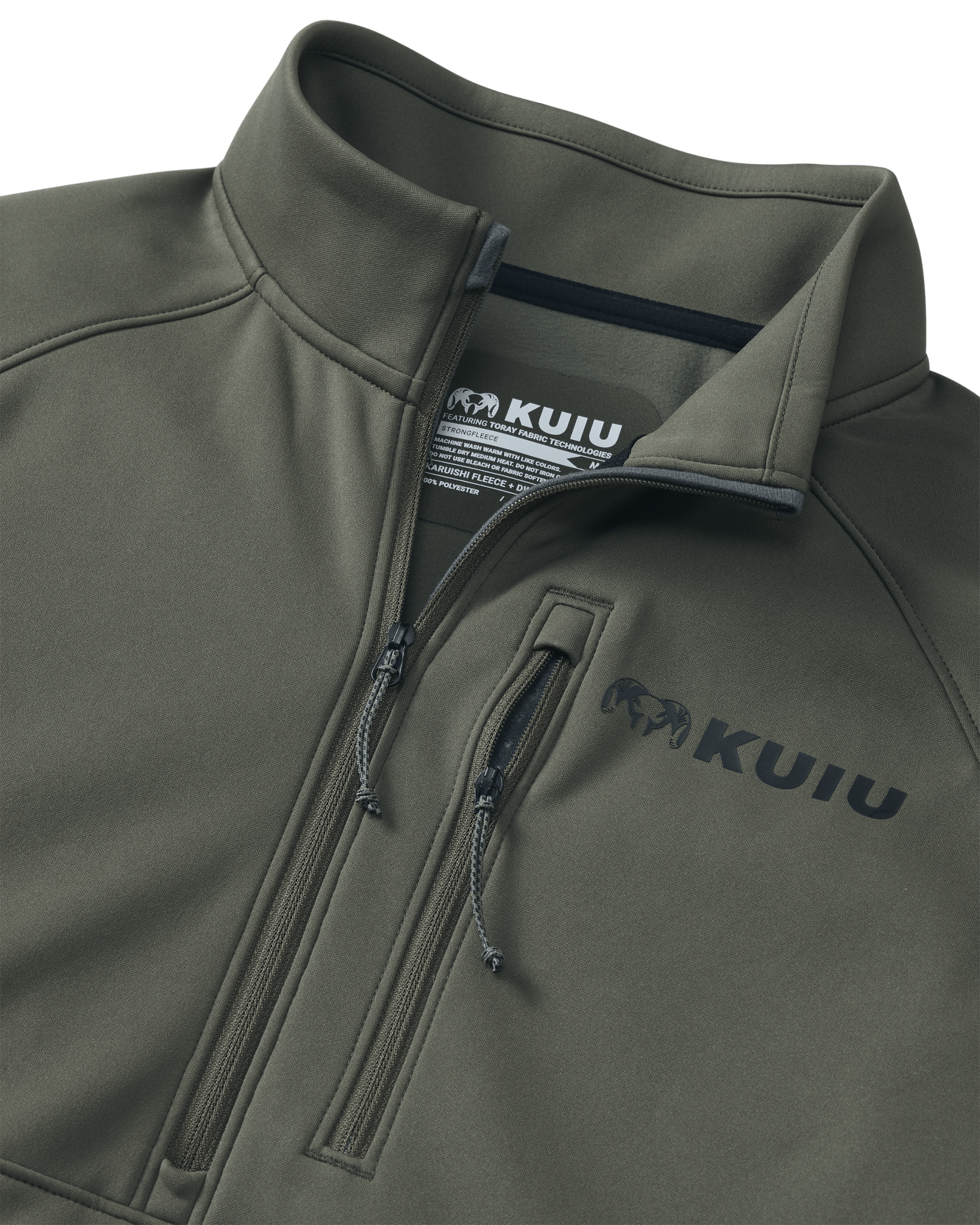 StrongFleece 190 Zip-T | Ash - Image 3