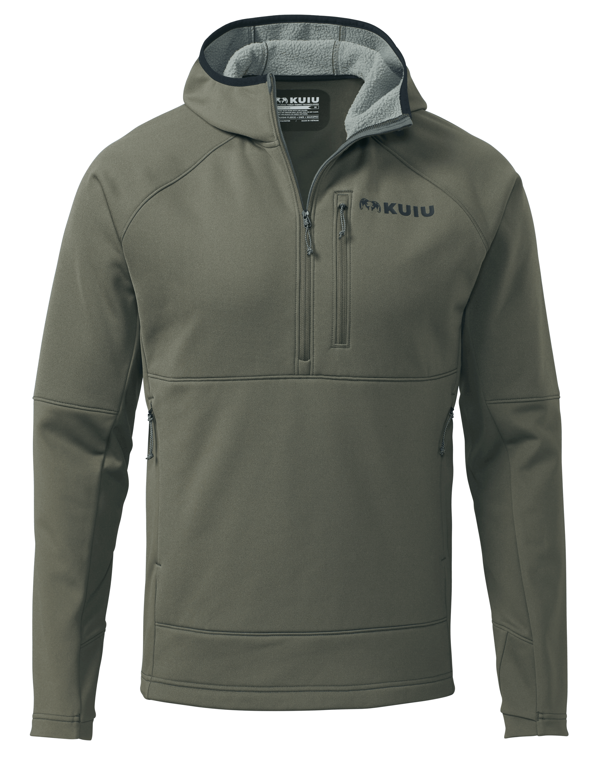 StrongFleece 235 Zip-T Hoodie | Ash