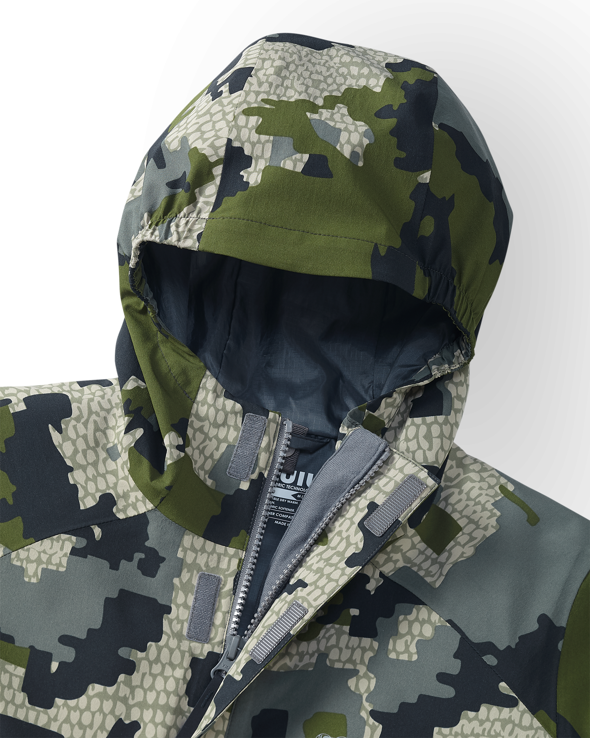 Youth Versa Rain Jacket | Verde - Image 3