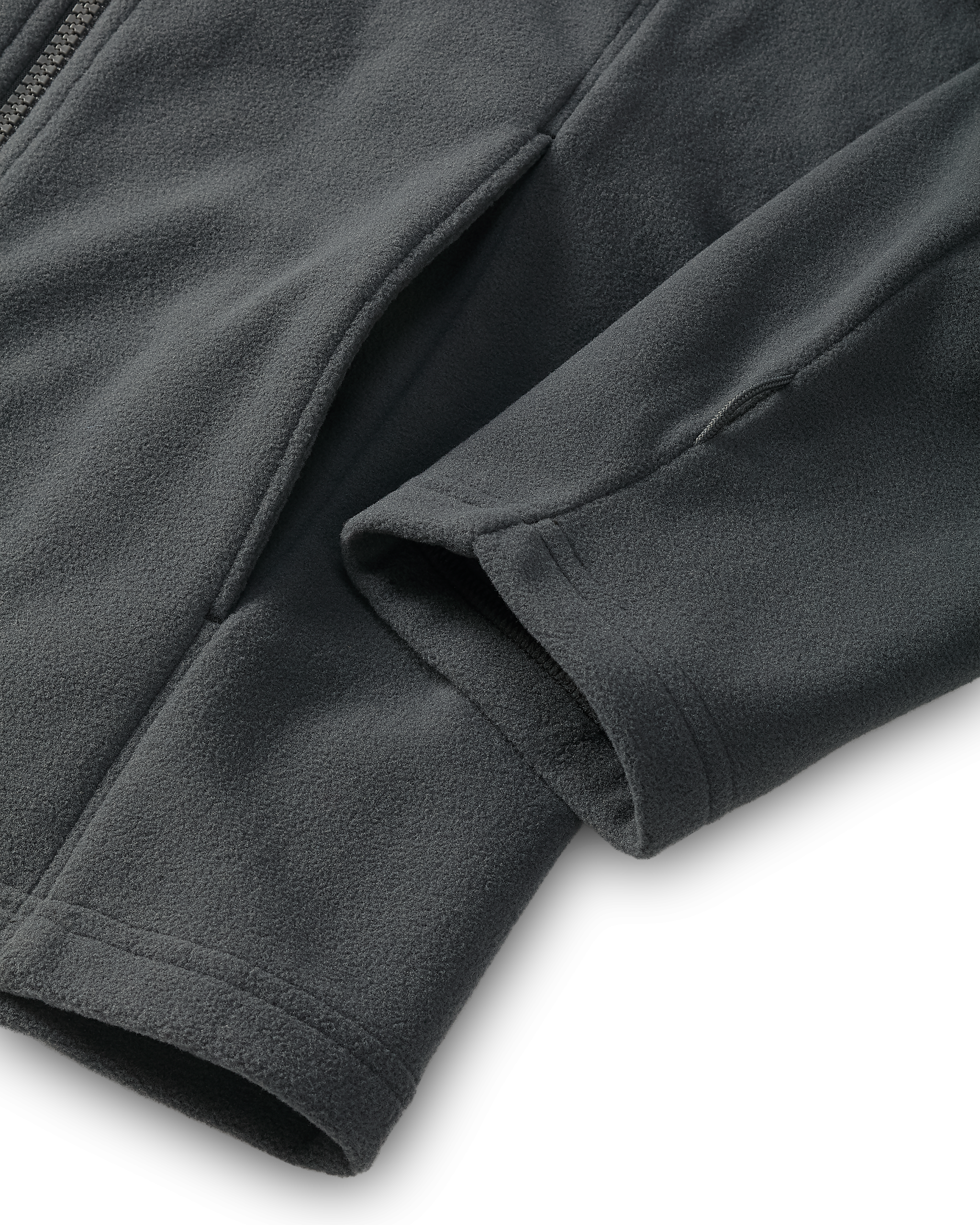 Youth Versa Fleece Full Zip | Gunmetal - Image 2