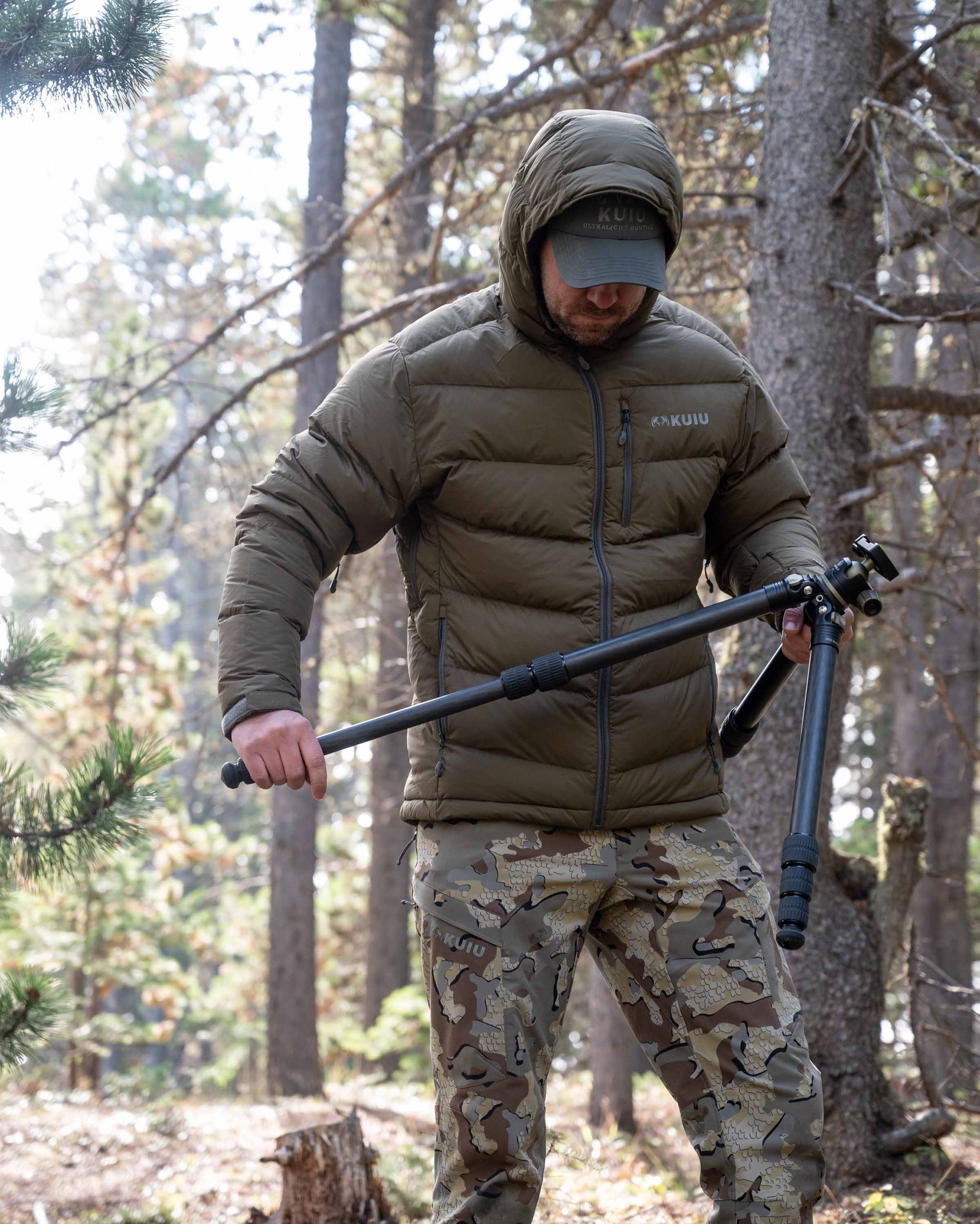 Super Down PRO Hooded Jacket | Bourbon - Image 5