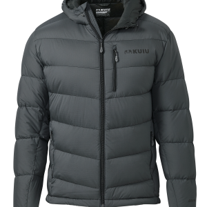 Super Down PRO Hooded Jacket | Gunmetal
