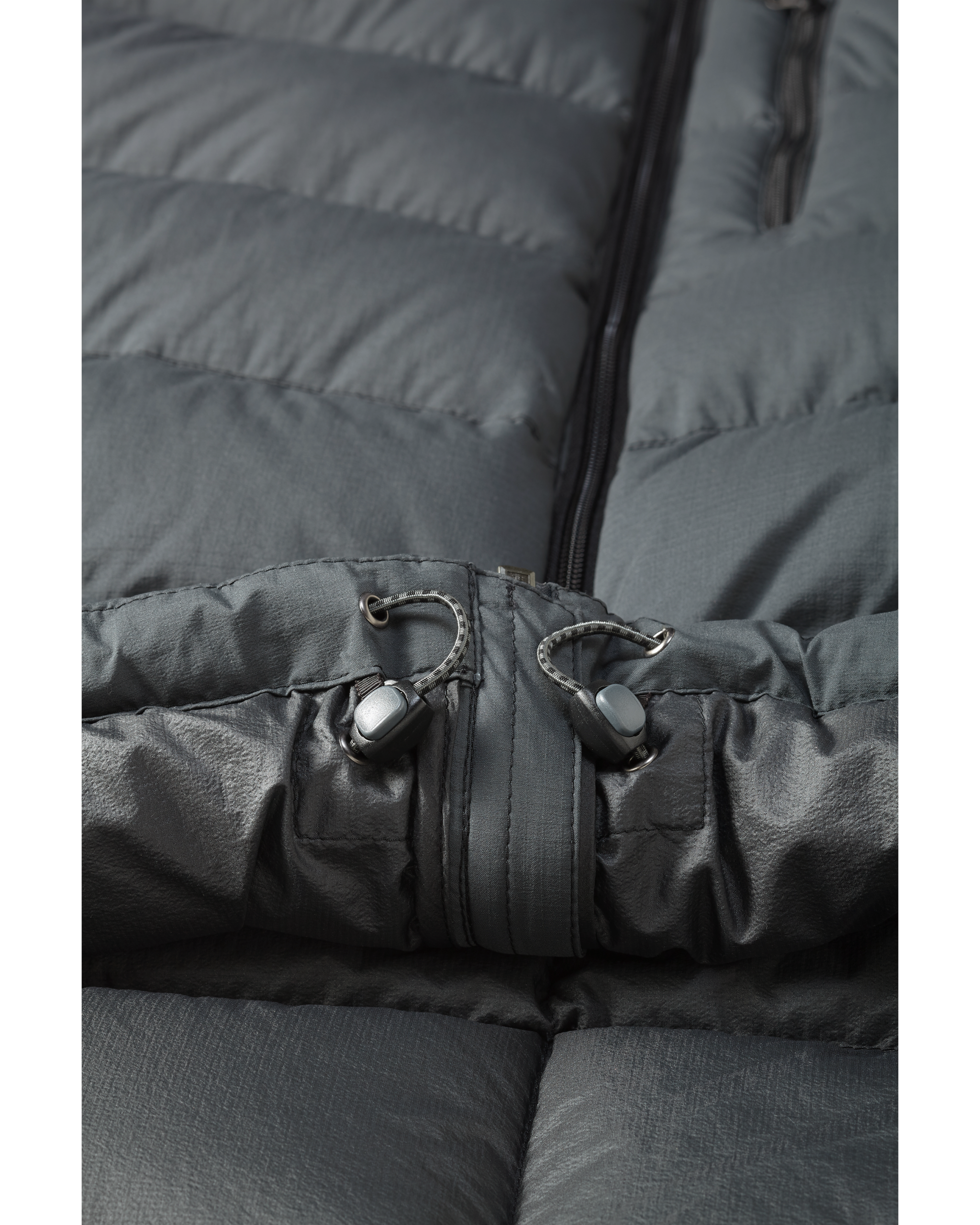 Super Down PRO Hooded Jacket | Gunmetal - Image 3