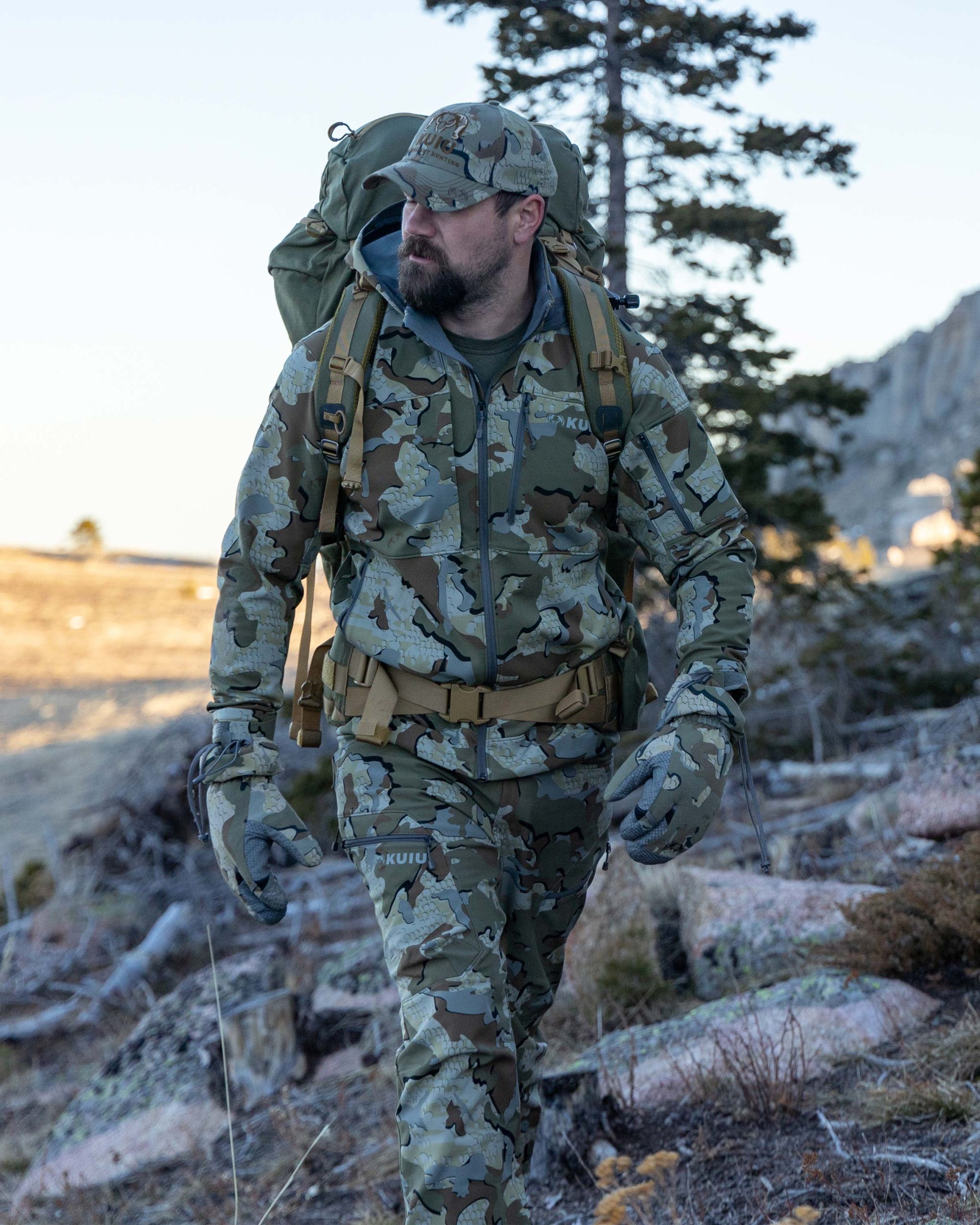 Guide PRO Hooded Jacket | Blaze/Major Brown - Image 9