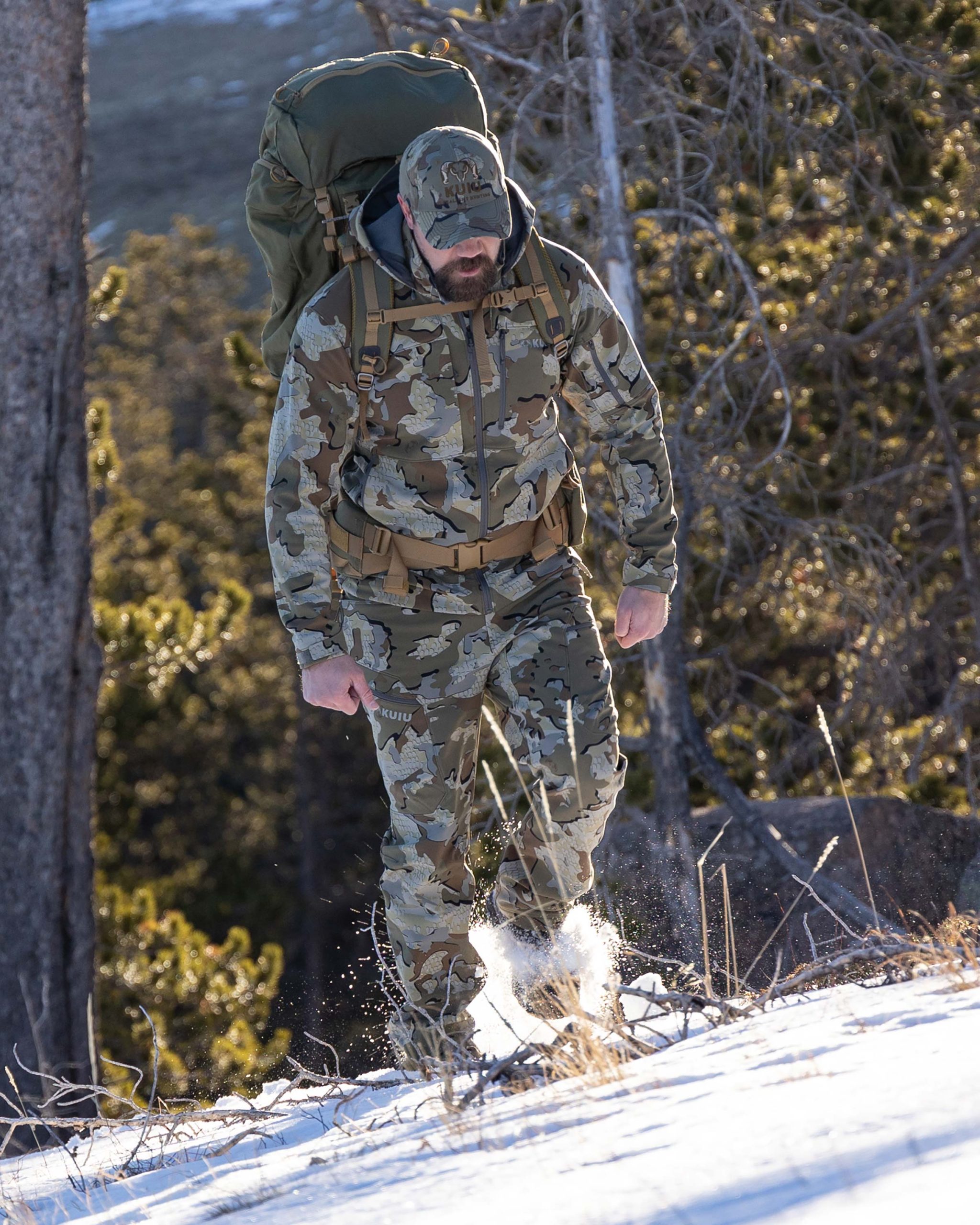 Guide PRO Hooded Jacket | Blaze/Major Brown - Image 10