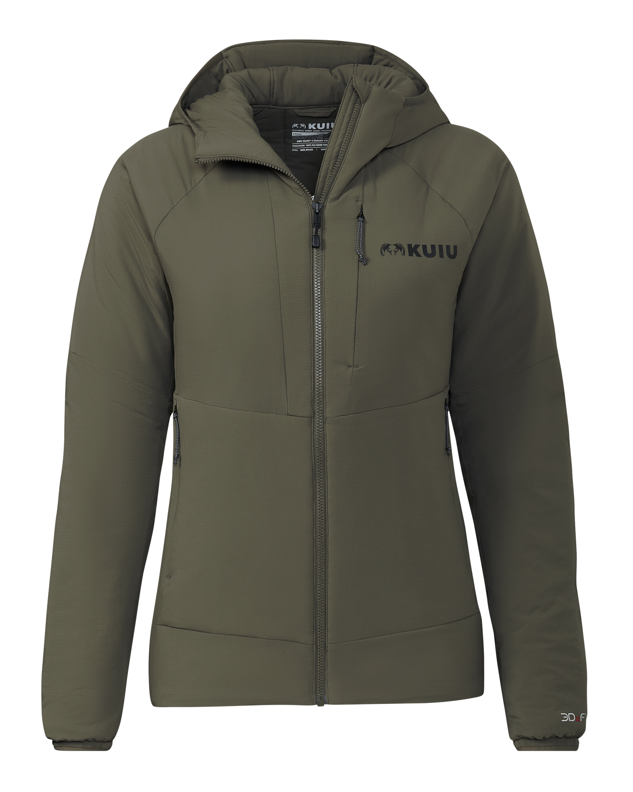 Women's Kenai Hooded Jacket | Ash