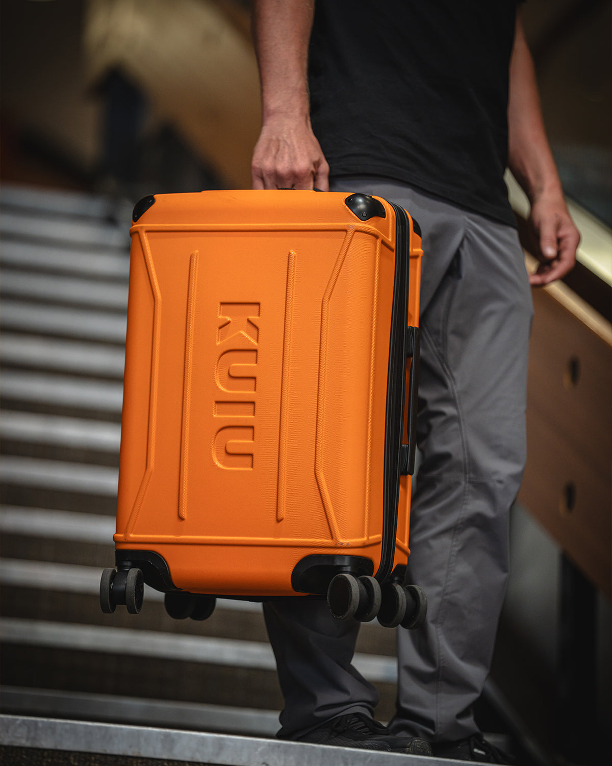 Hardline Spinner Carry-On | Orange - Image 8