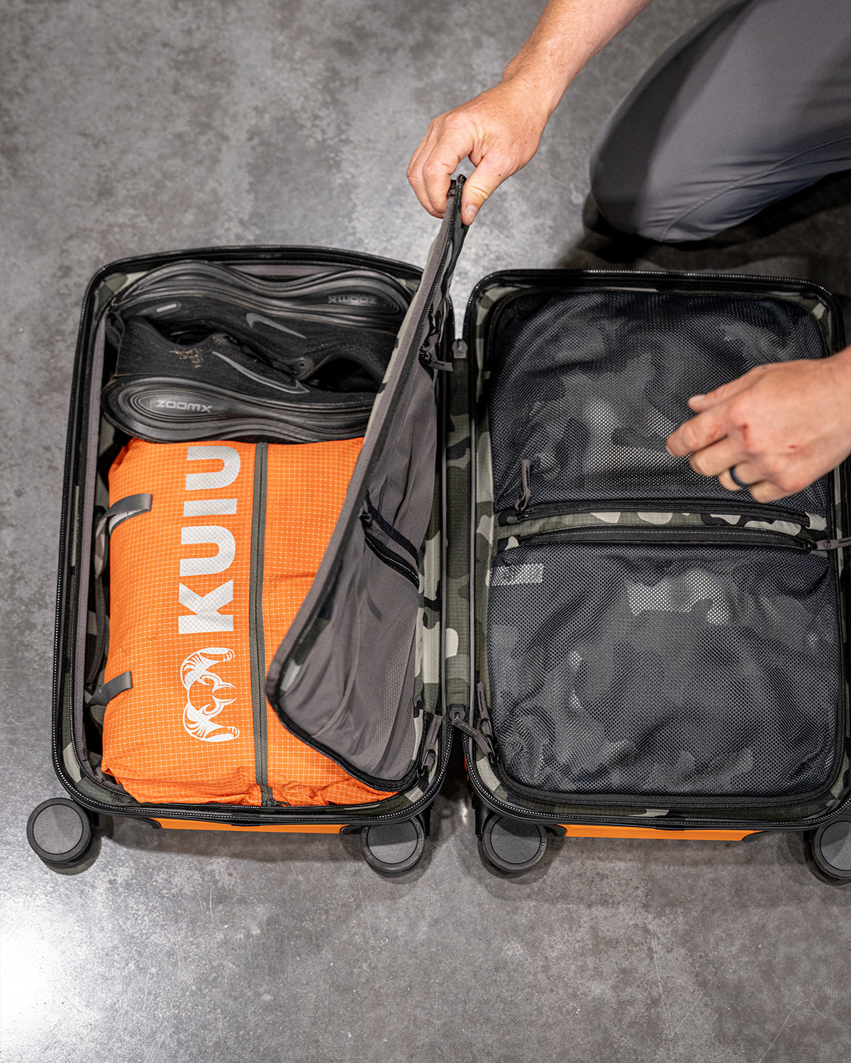 Hardline Spinner Carry-On | Orange - Image 13