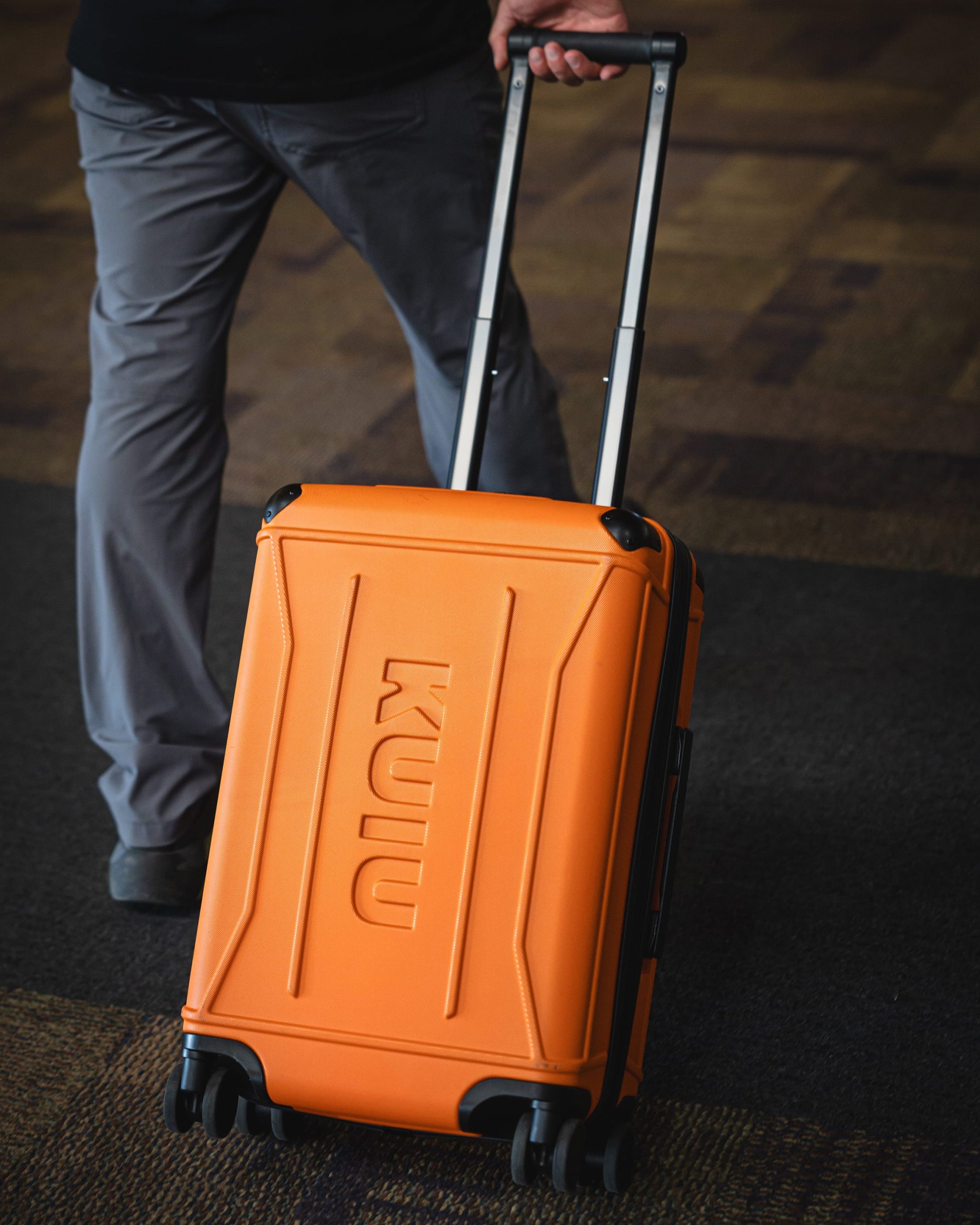 Hardline Spinner Carry-On | Orange - Image 9