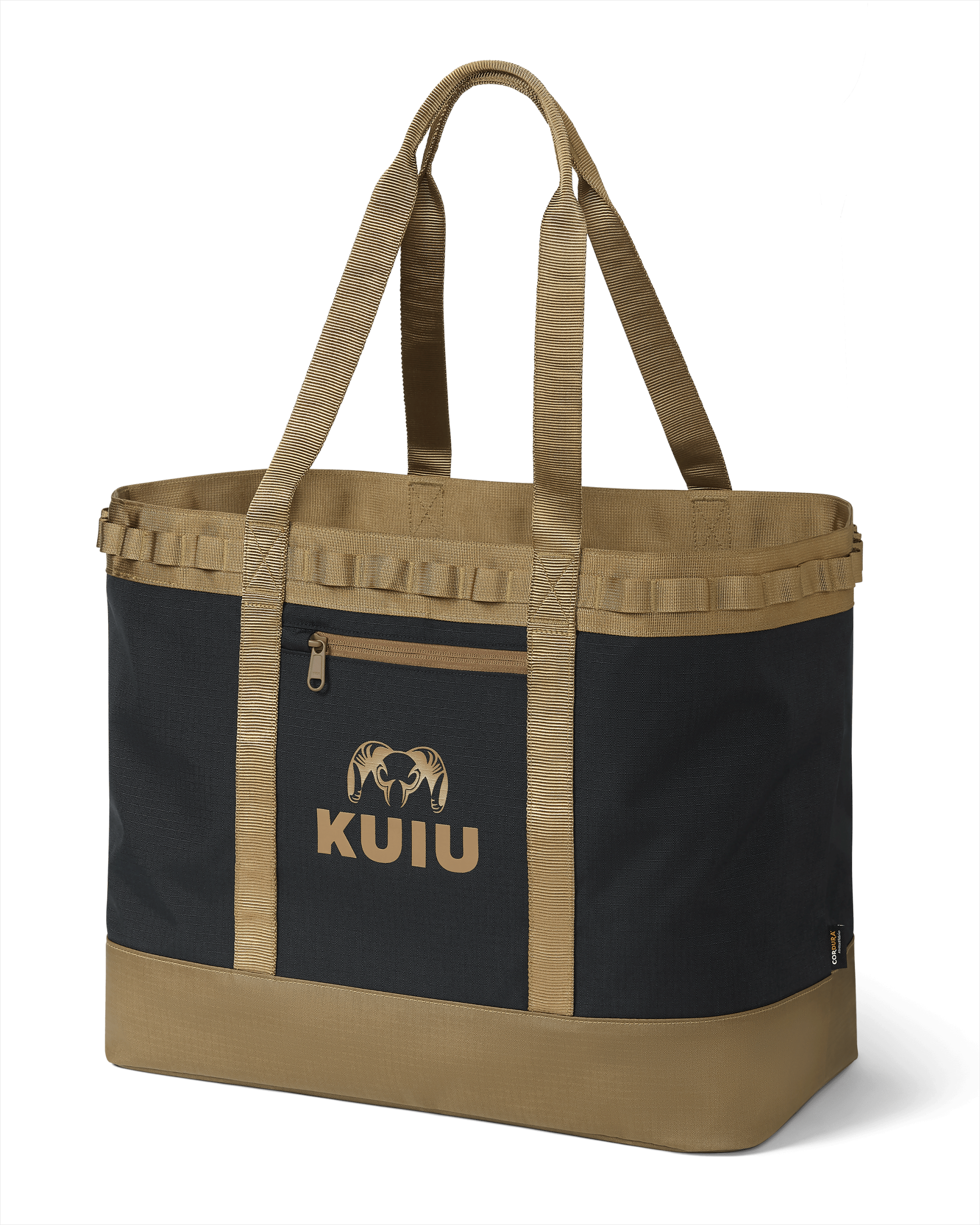 KUIU CORDURA? 2800 Tote Bag | Black/Brown