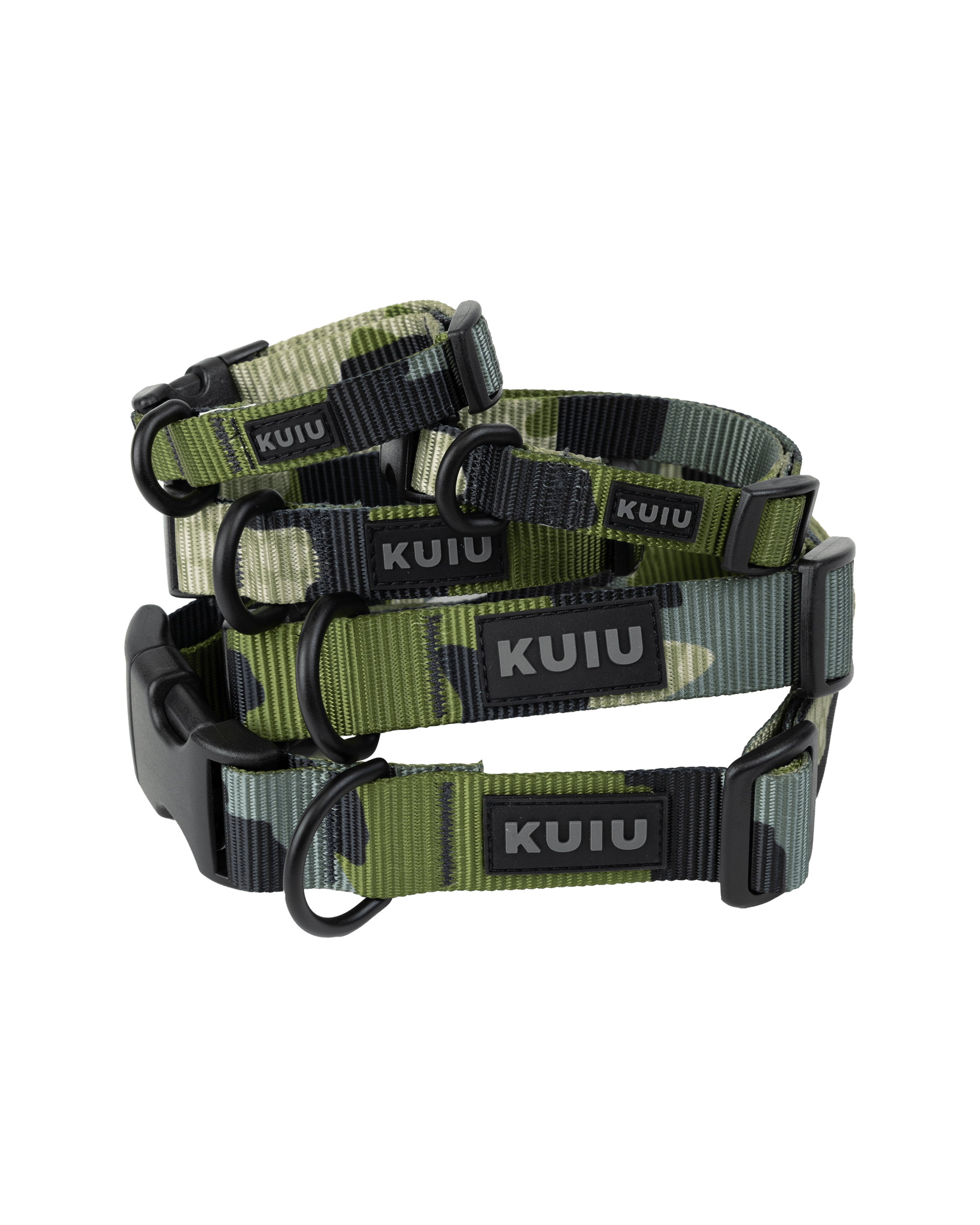 Camo Webbing Dog Collar | Verde - Image 2