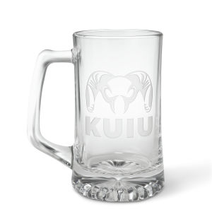 KUIU Engraved Beer Mug | Clear