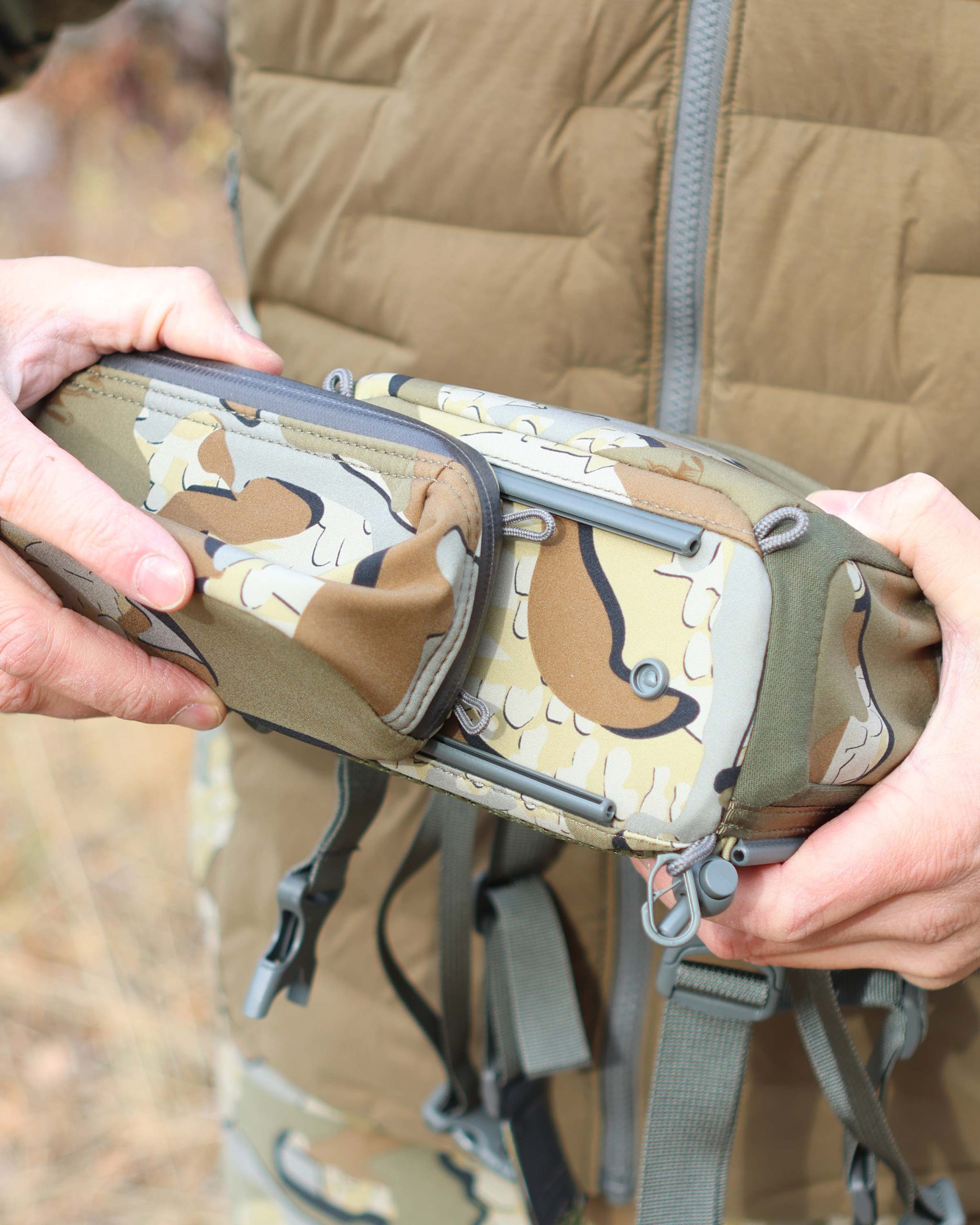 PRO G3 Bino Harness Accessory Pocket | Verde - Image 5