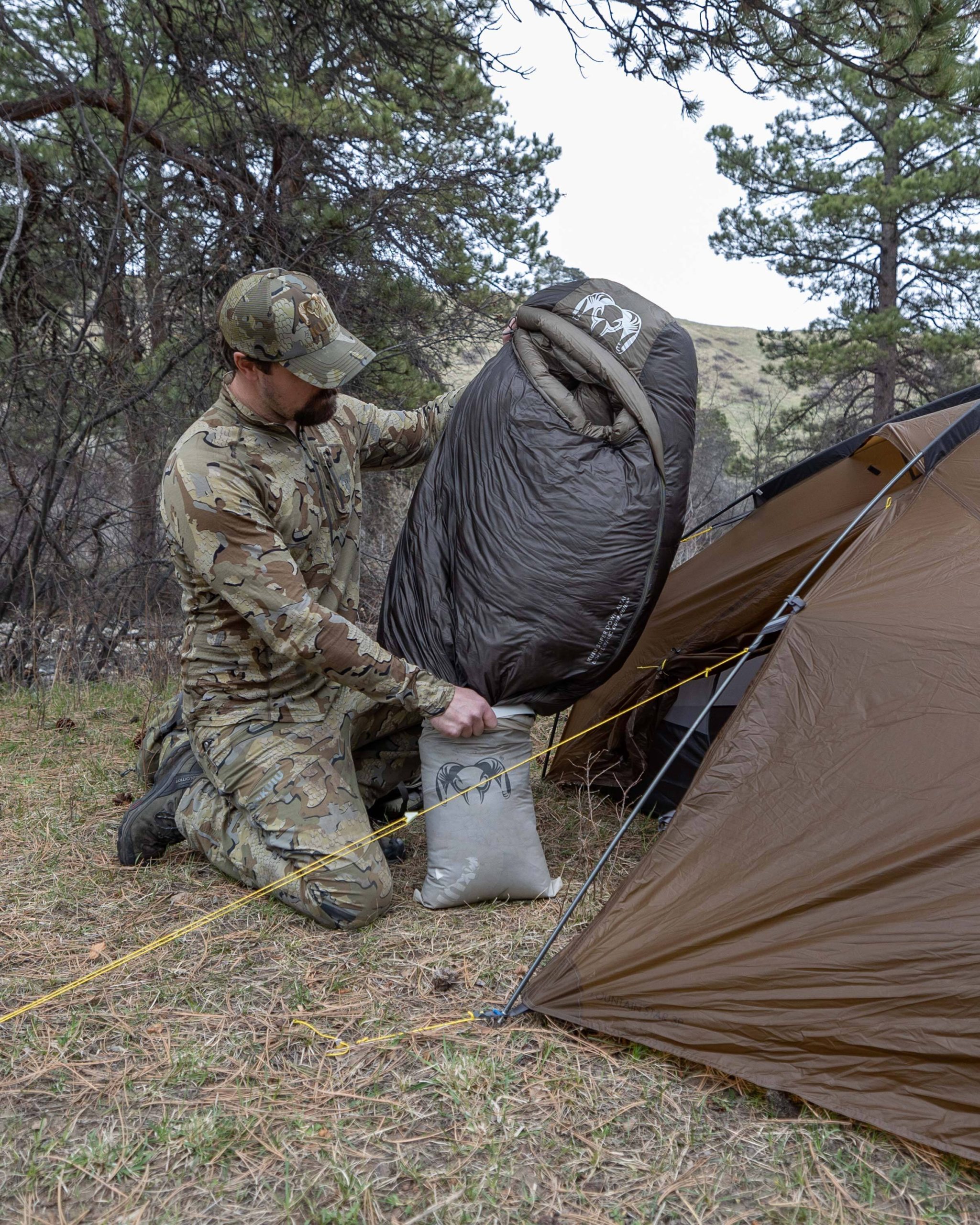 Super Down Altai 0?? Sleeping Bag | Ash - Image 4