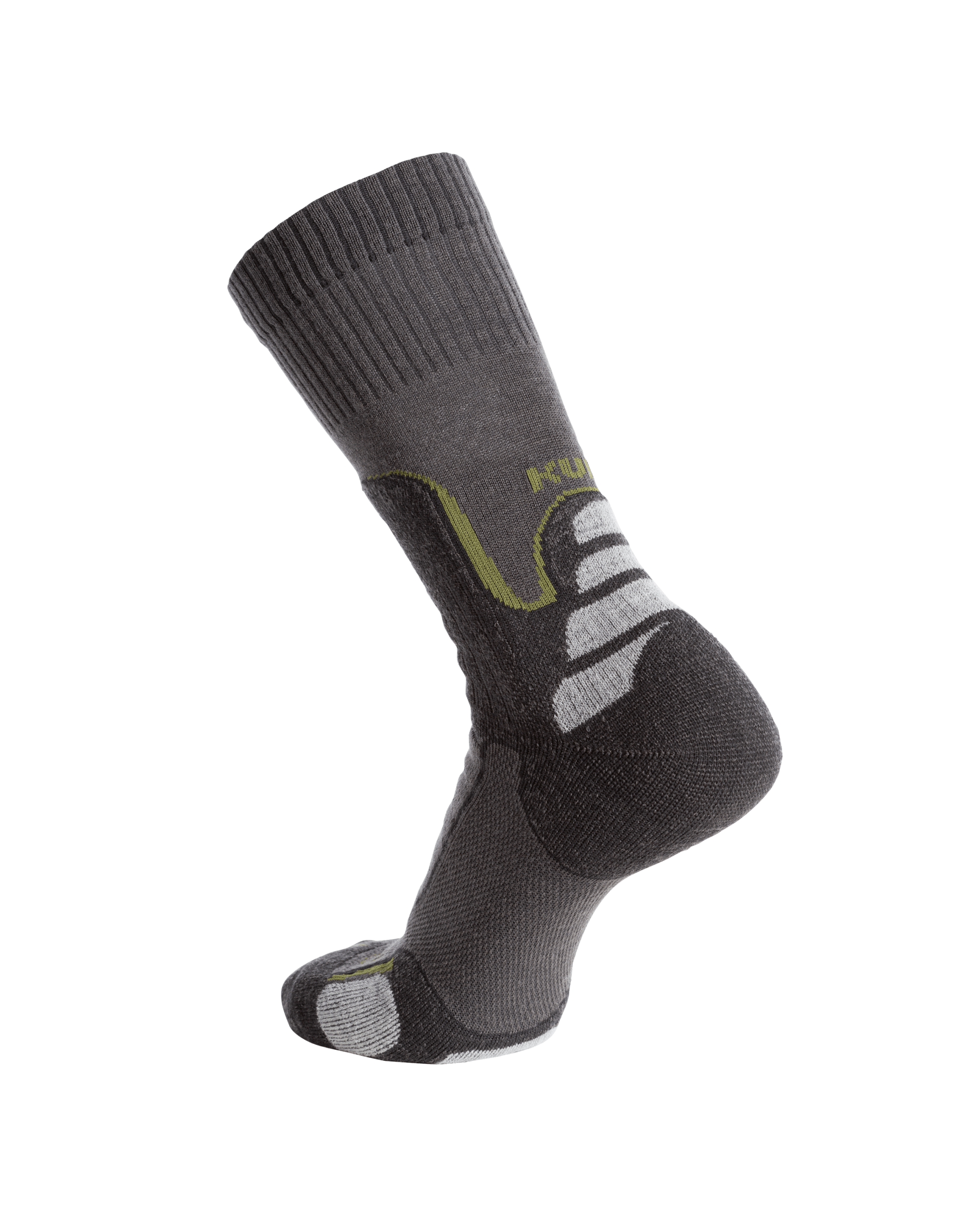 ULTRA Merino Midweight Mountain Sock 3-Pair Pack | Grey Green - Image 2