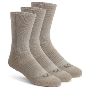 Merino Lightweight Performance Sock 3-Pair Pack | Khaki