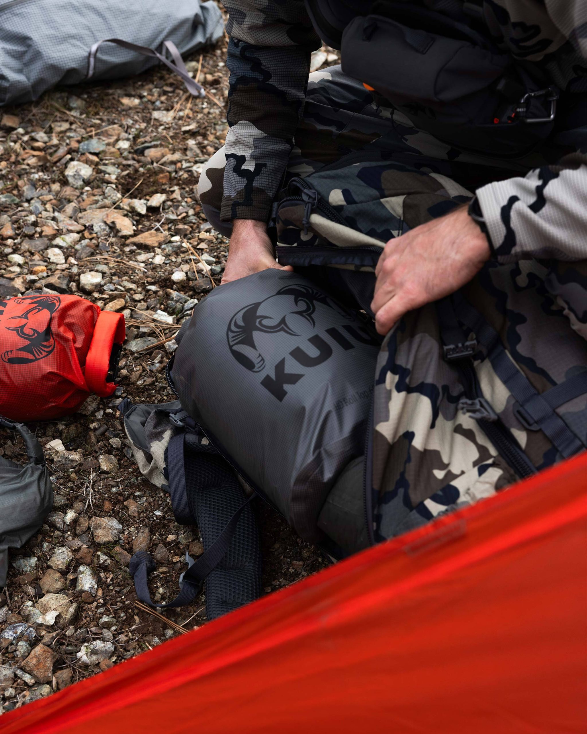 HD Roll Top Dry Bags | Stone - Image 5